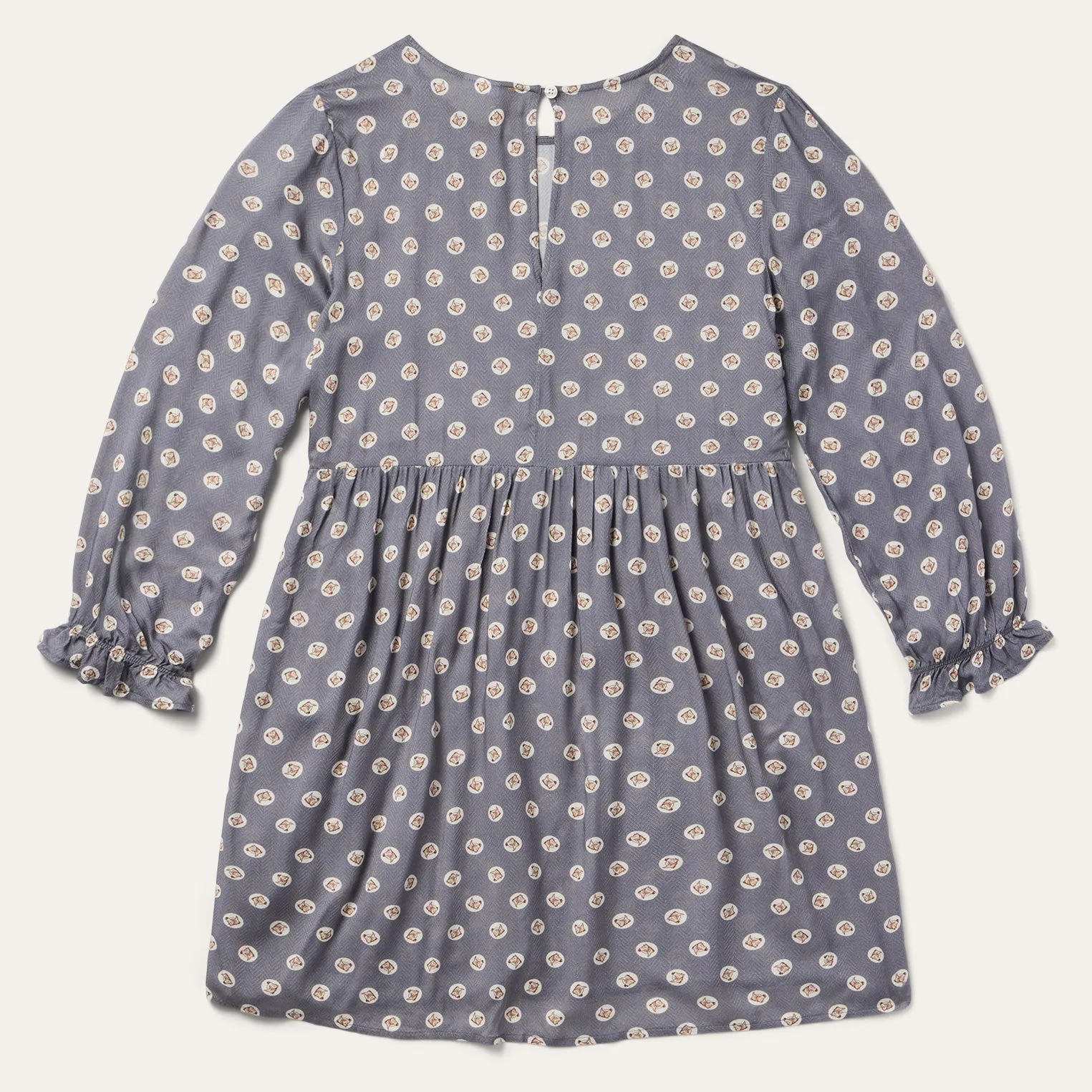 Horse Pennies Print Dress sold by Stetson product image thumbnail 2