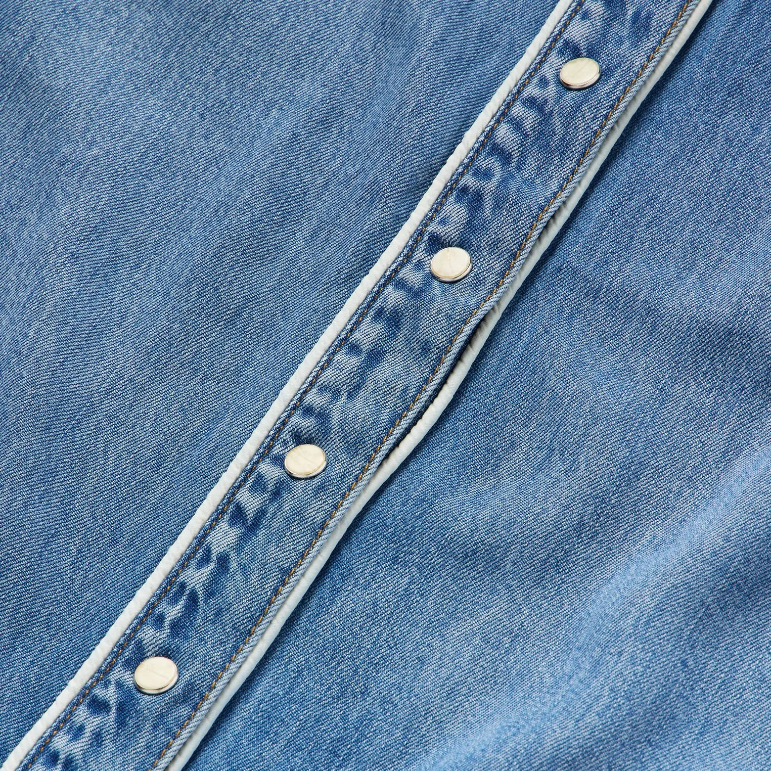 Sleeveless Denim Western Shirt sold by Stetson product image thumbnail 5