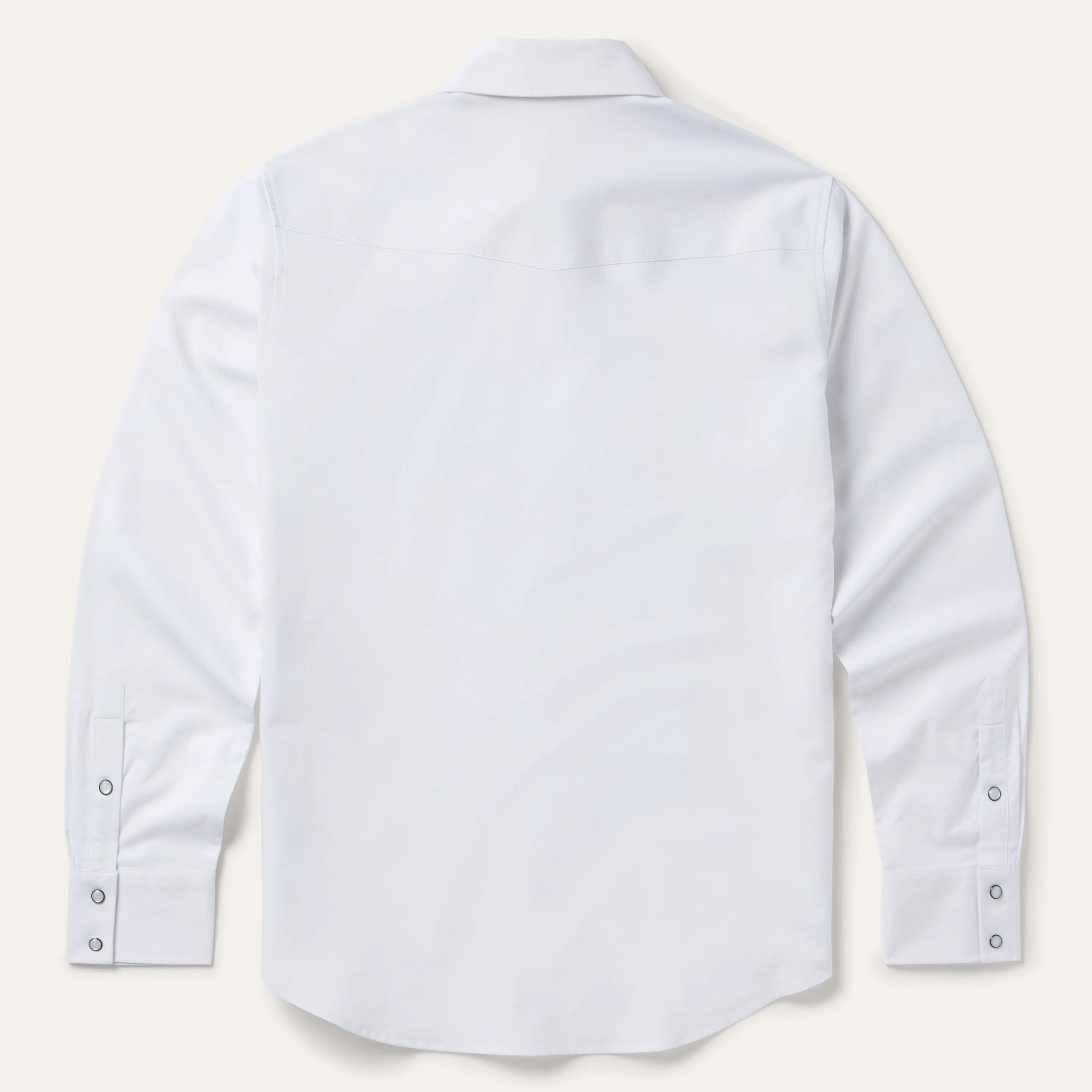 White Oxford Western Shirt sold by Stetson product image thumbnail 2