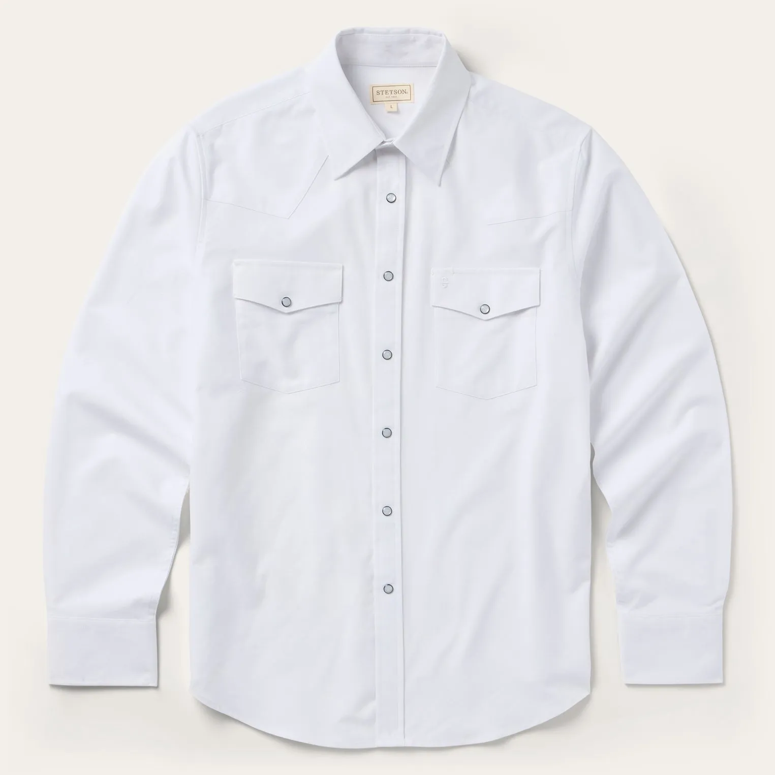 White Oxford Western Shirt sold by Stetson