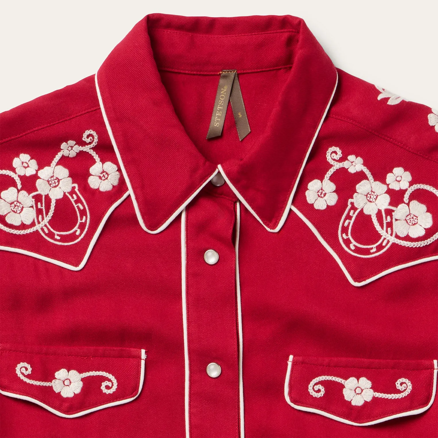 Embroidered Retro Western Shirt sold by Stetson product image thumbnail 3