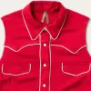 Sleeveless Retro Western Shirt sold by Stetson