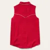 Sleeveless Retro Western Shirt sold by Stetson