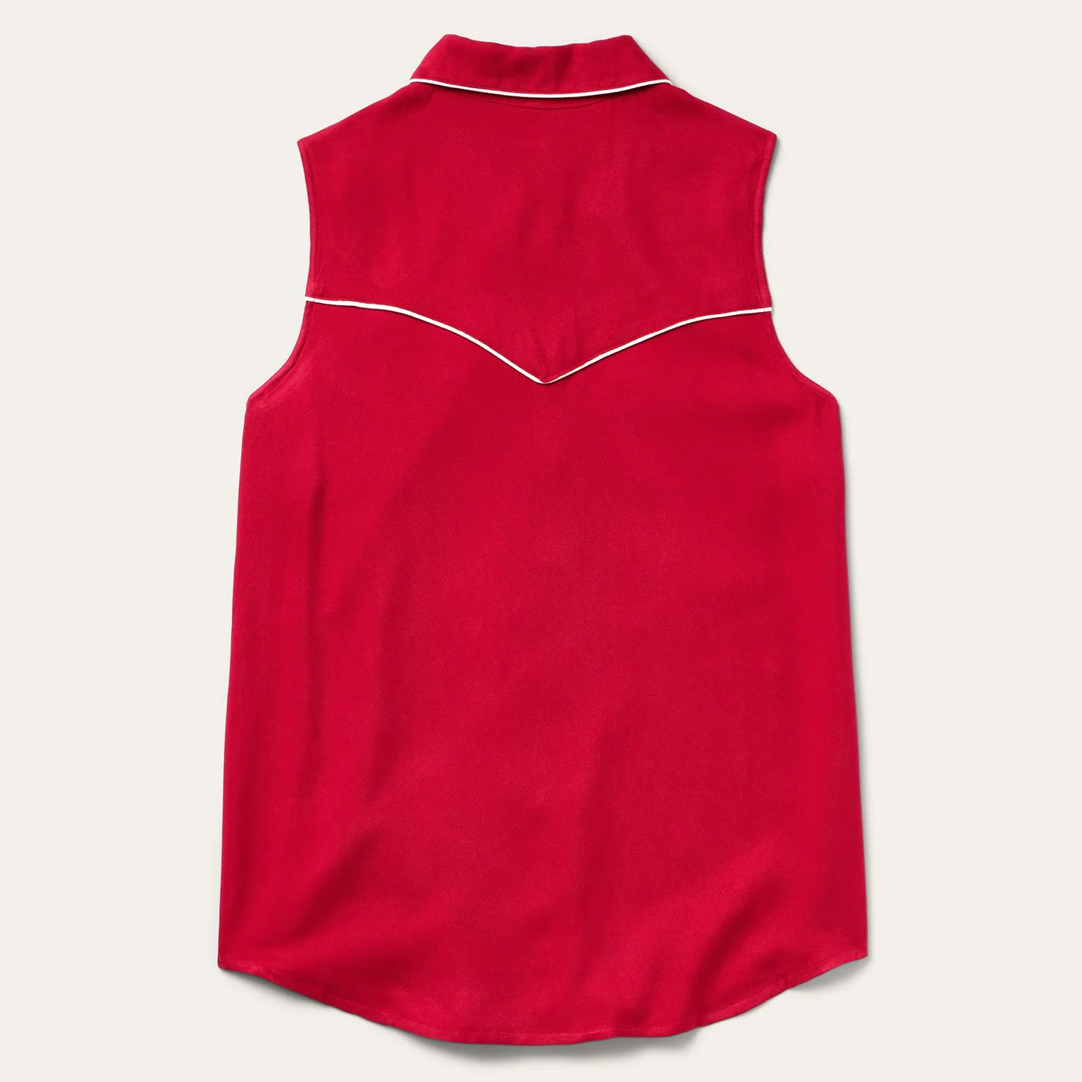 Sleeveless Retro Western Shirt sold by Stetson product image thumbnail 2