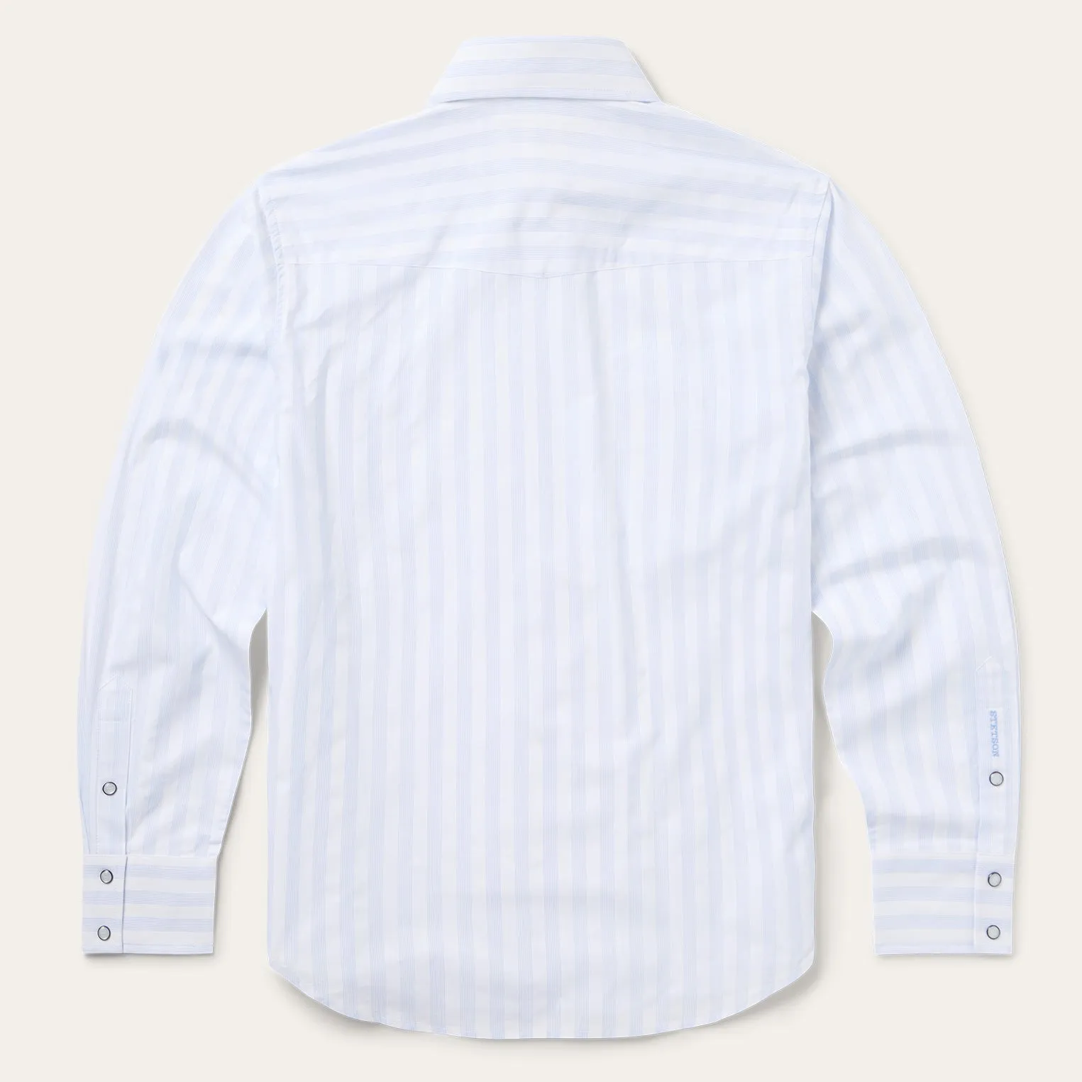 Stripe Oxford Western Shirt sold by Stetson product image thumbnail 2