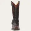 Biker Outlaw Oiled Leather Cowboy Boot sold by Stetson