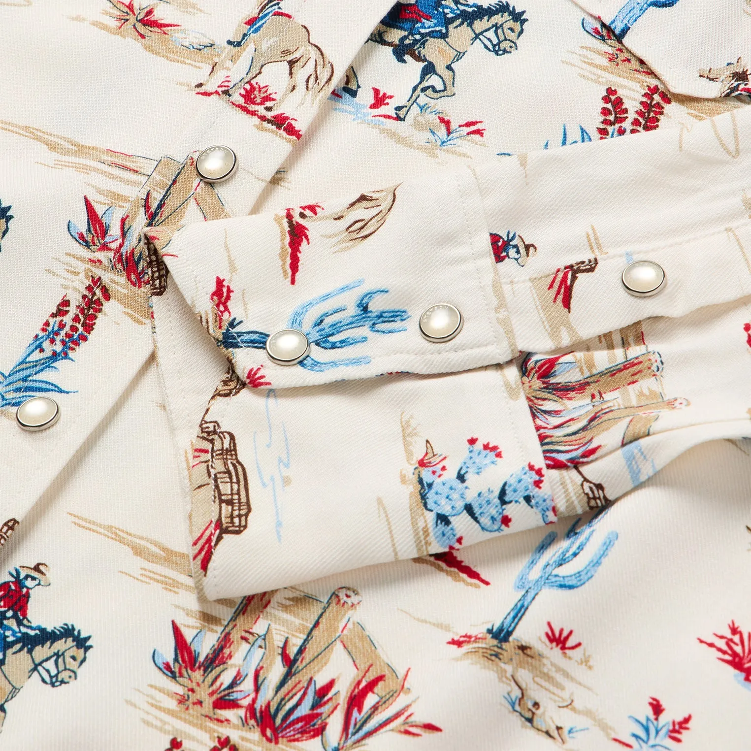 Desert Trail Print Western Shirt sold by Stetson product image thumbnail 5