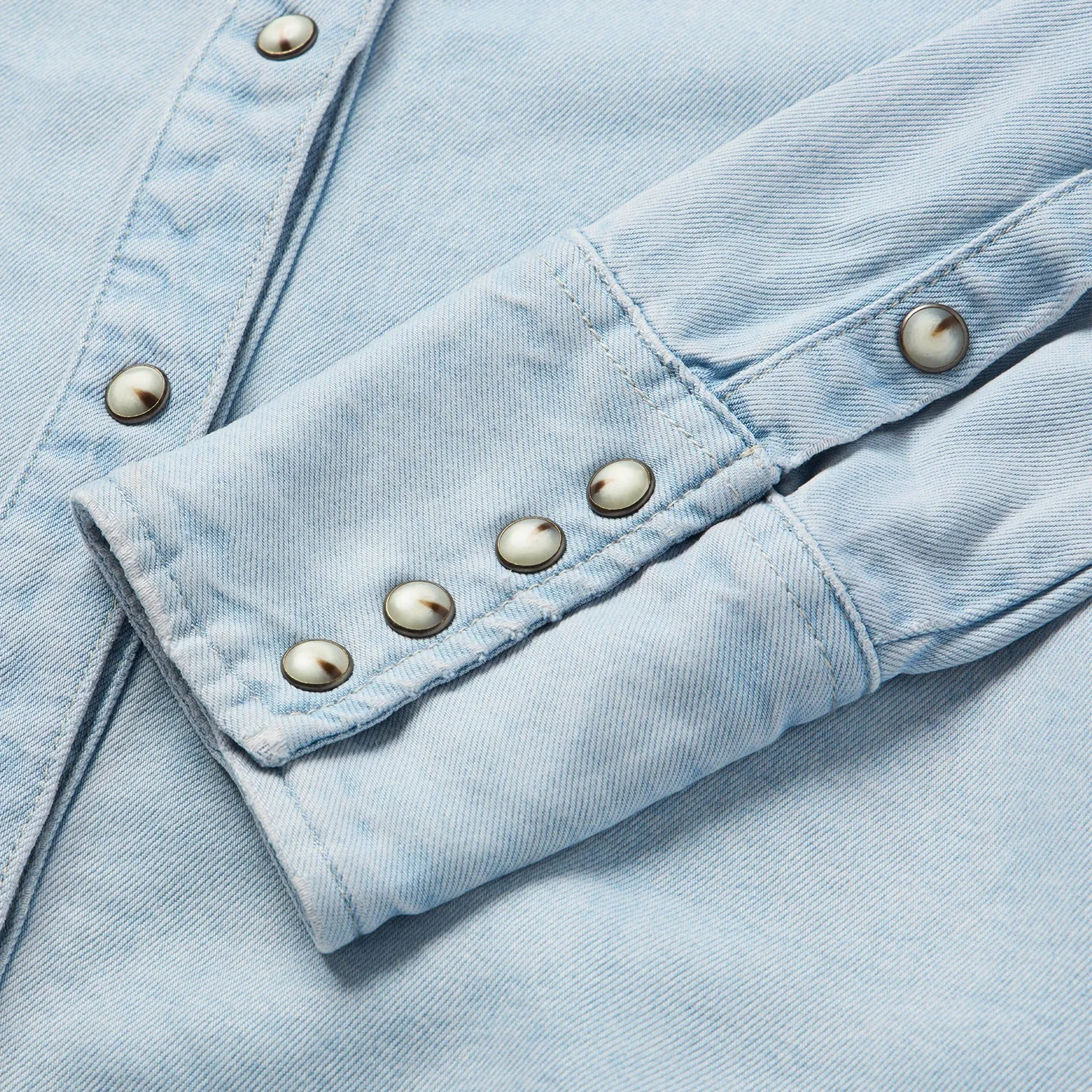 Arrow Pocket Denim Shirt sold by Stetson product image thumbnail 5