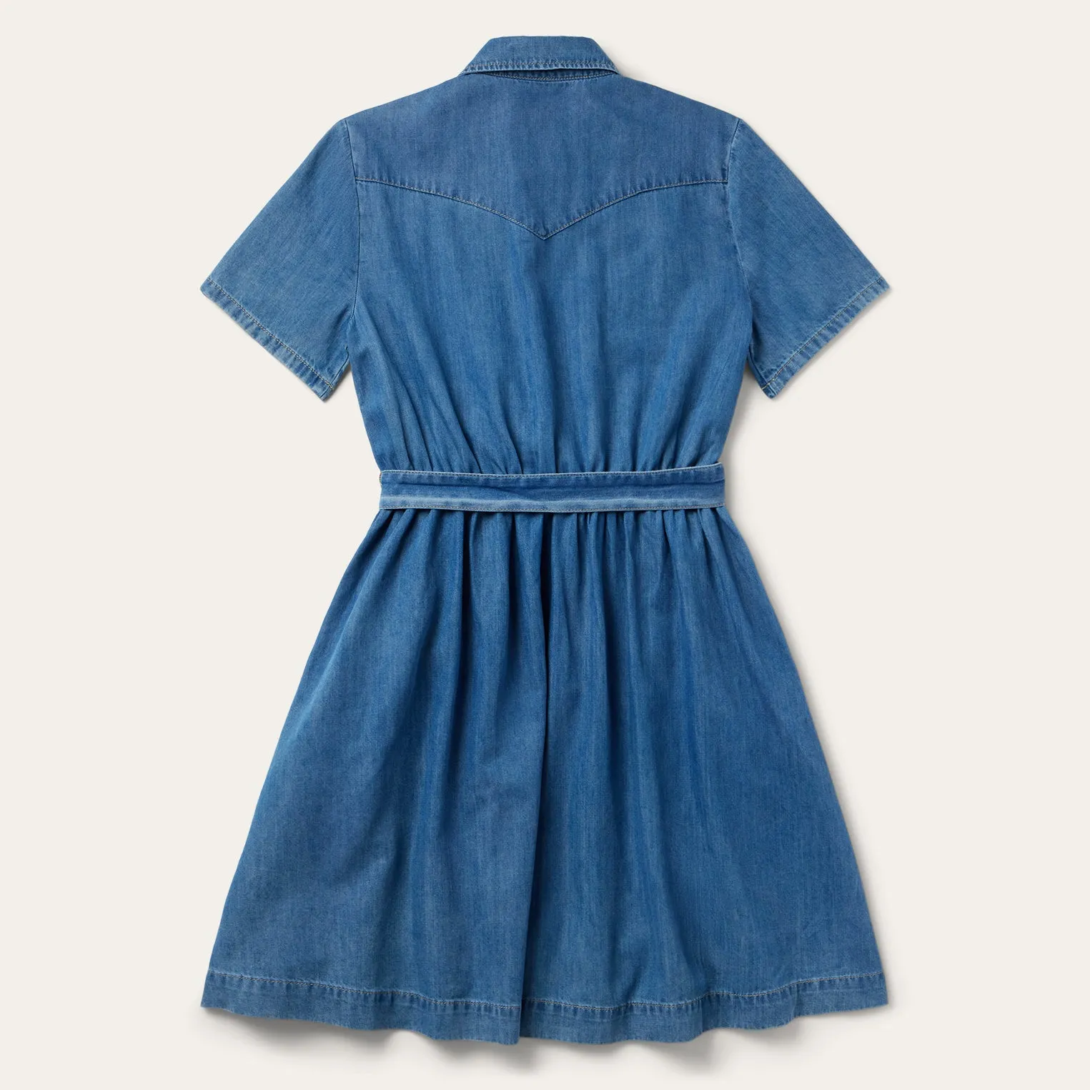 Smile Pocket Denim Dress sold by Stetson product image thumbnail 2
