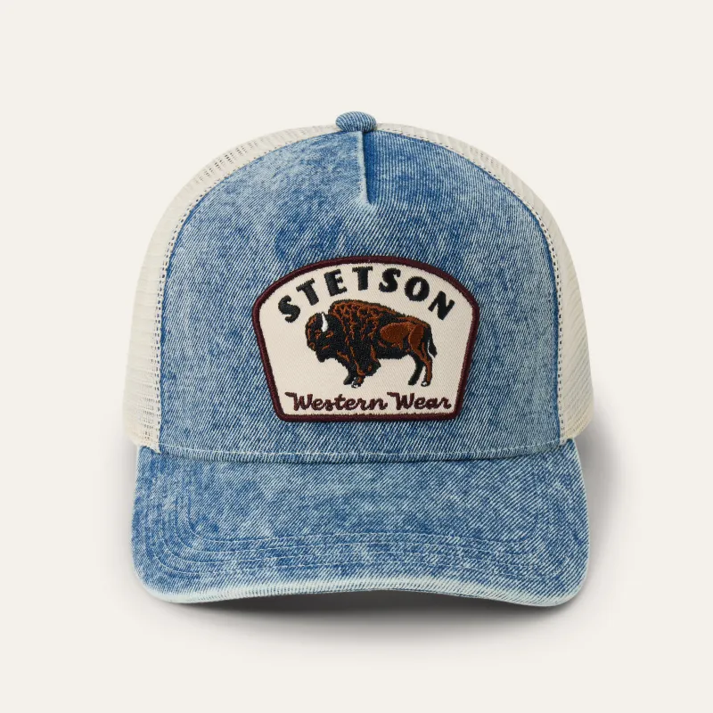 Bison Patch Trucker Hat sold by Stetson