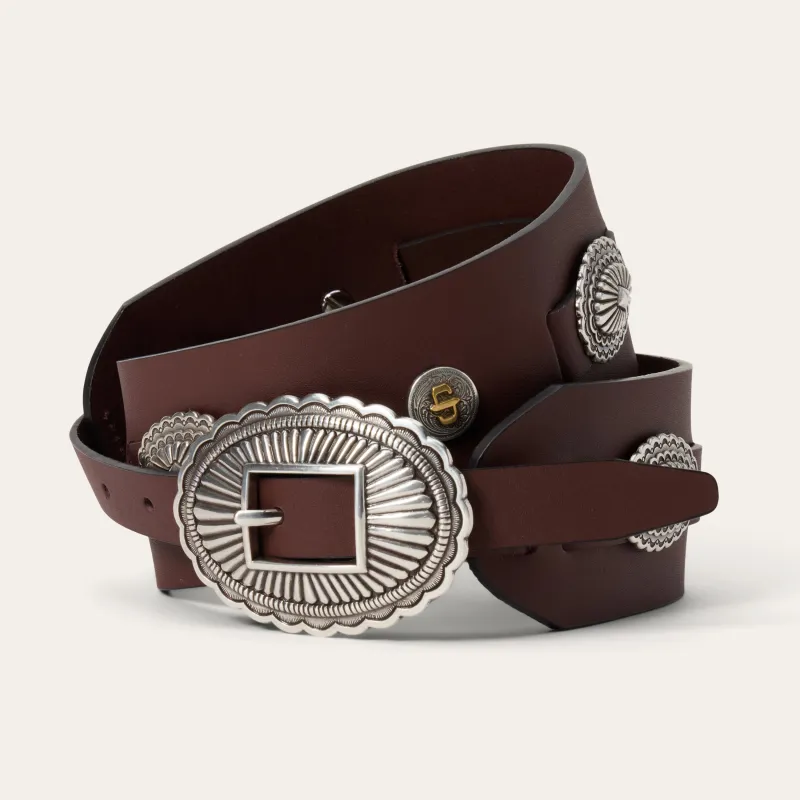 Southwestern Concho Wide Belt sold by Stetson
