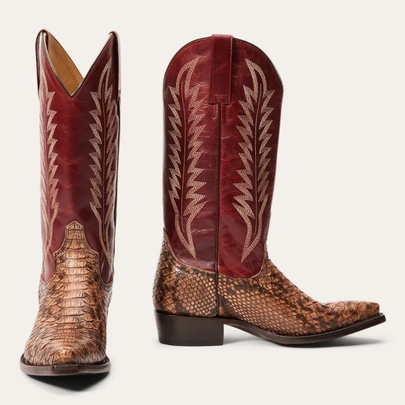 Ember Python Snip Toe Boot sold by Stetson