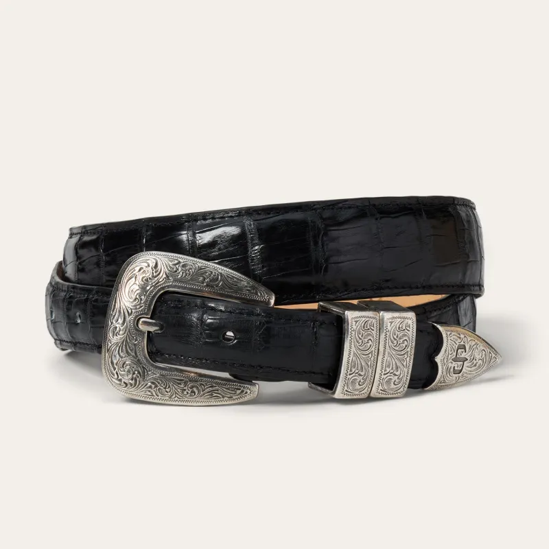 Caiman Tapered Belt sold by Stetson