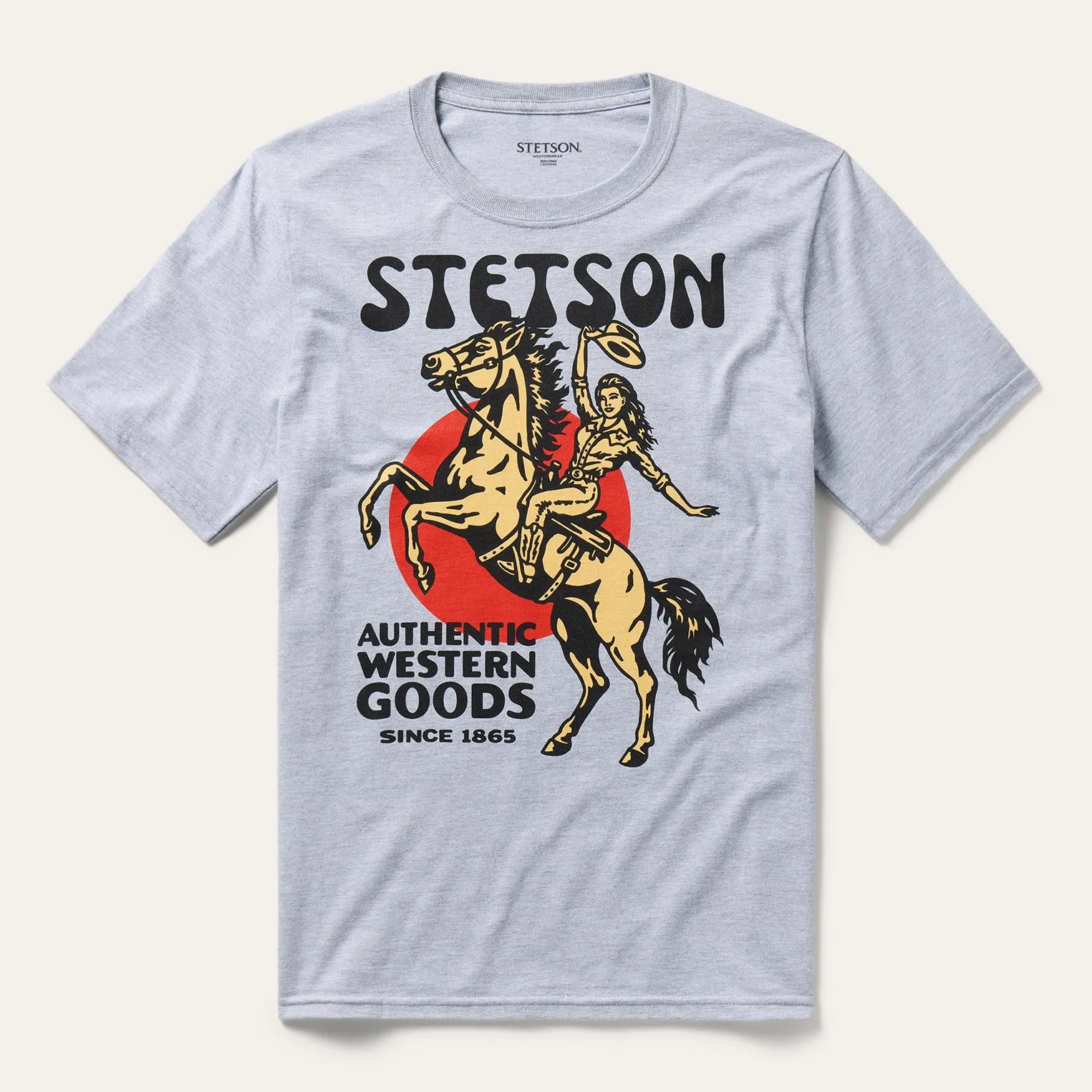 Cowgirl Hat Tip Graphic Tee sold by Stetson