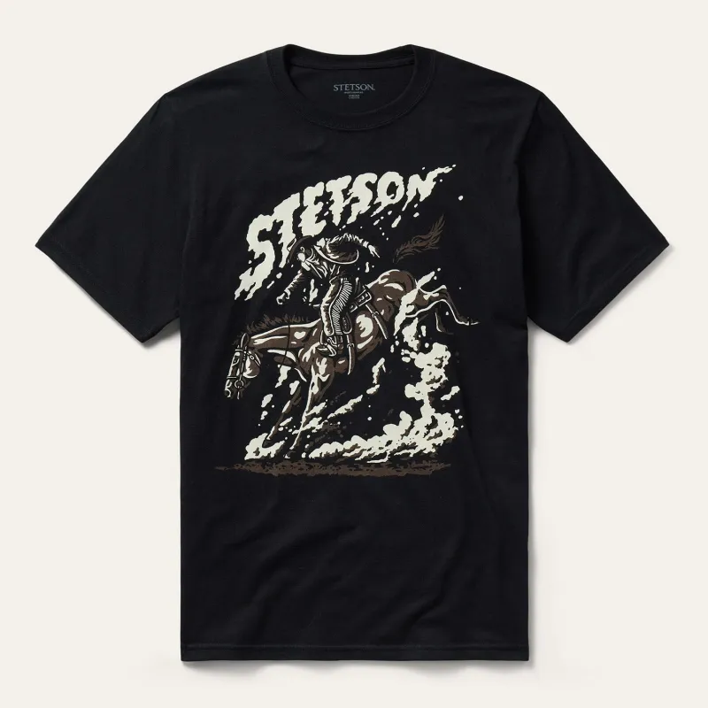 Bucking Bronco Graphic Tee sold by Stetson