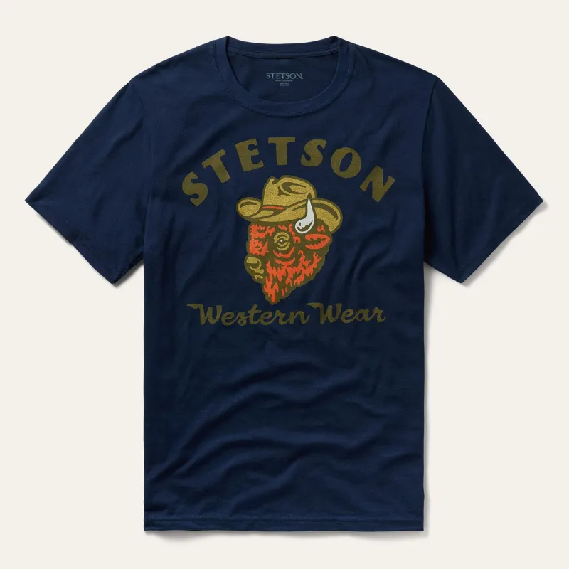 Bison Graphic Tee sold by Stetson