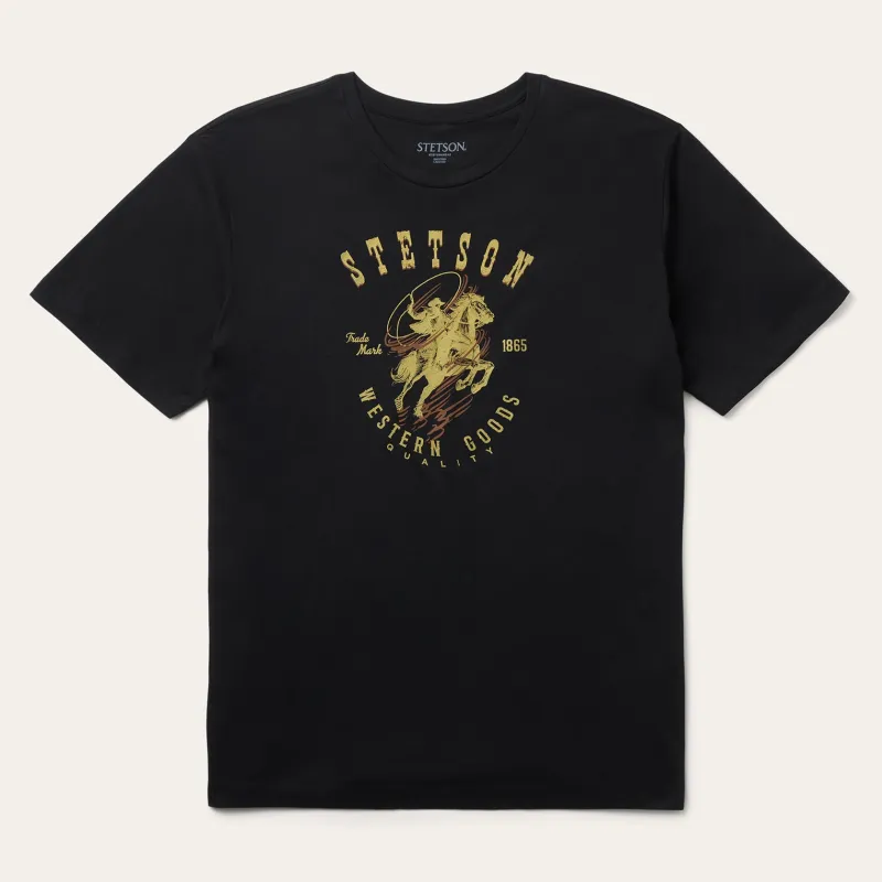 Roping Rider Graphic Tee sold by Stetson