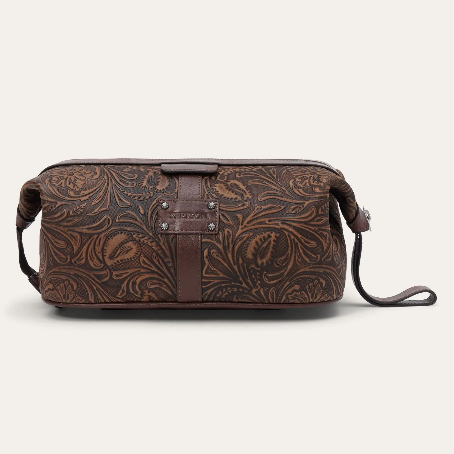 160th Anniversary Tooled Leather Dopp Kit sold by Stetson