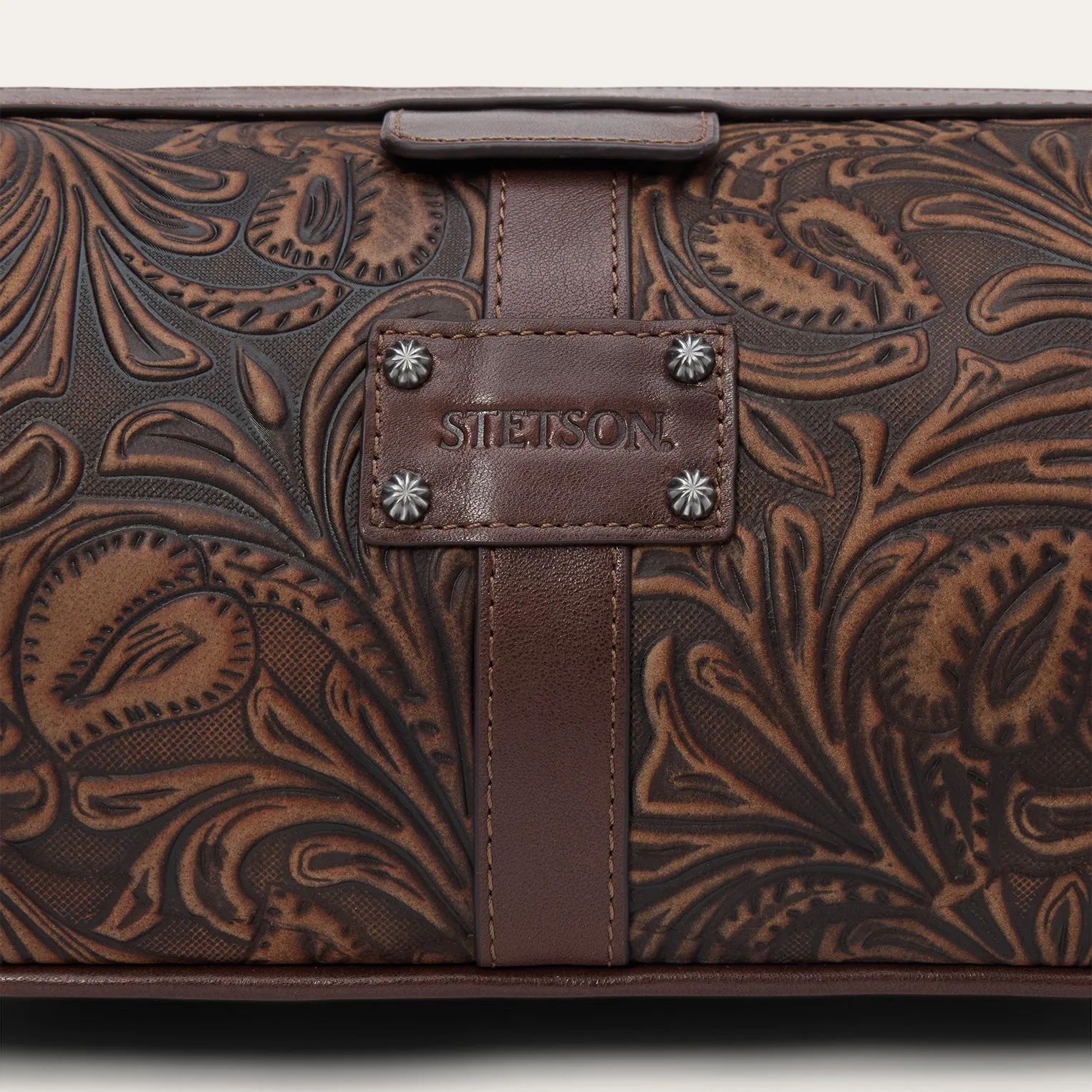 160th Anniversary Tooled Leather Dopp Kit sold by Stetson product image thumbnail 5