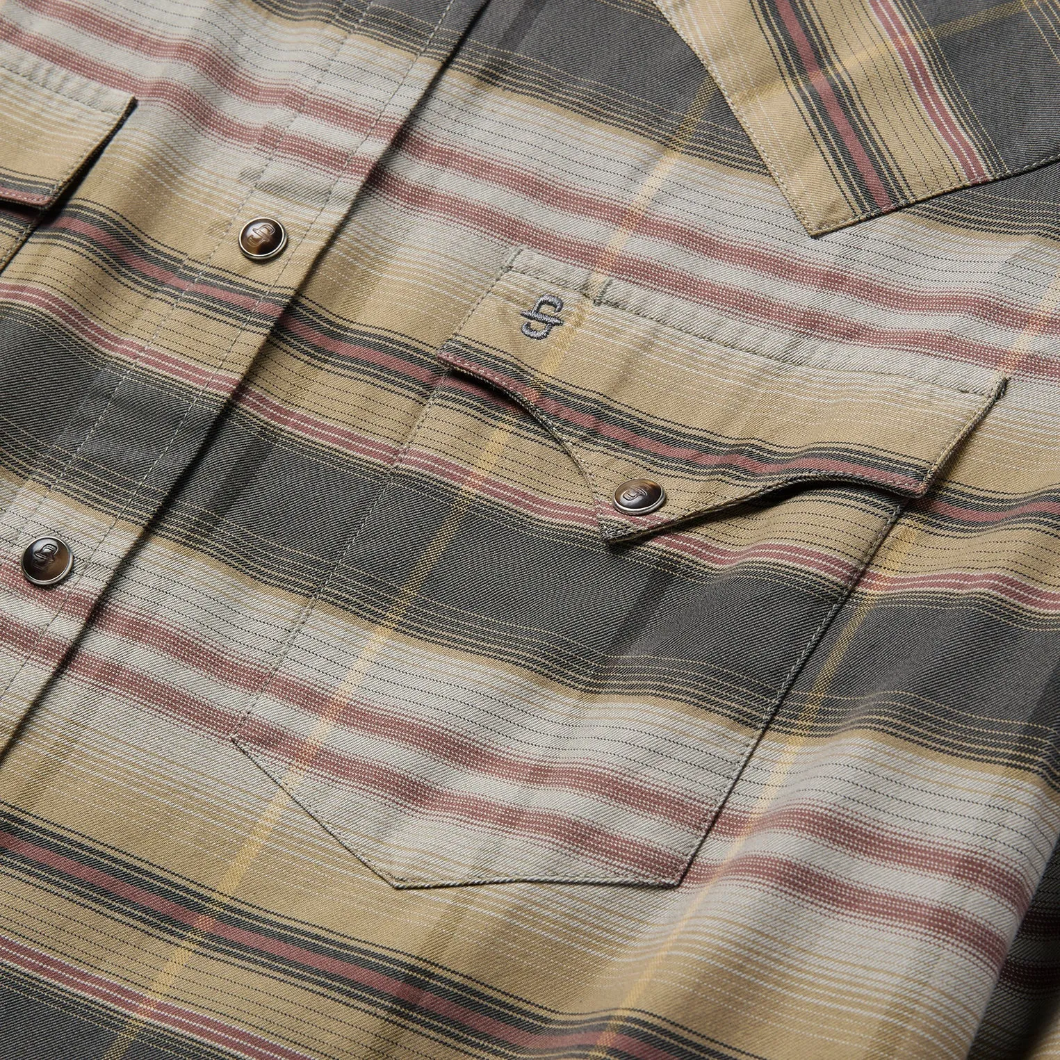 Serape Plaid Western Shirt sold by Stetson product image thumbnail 4