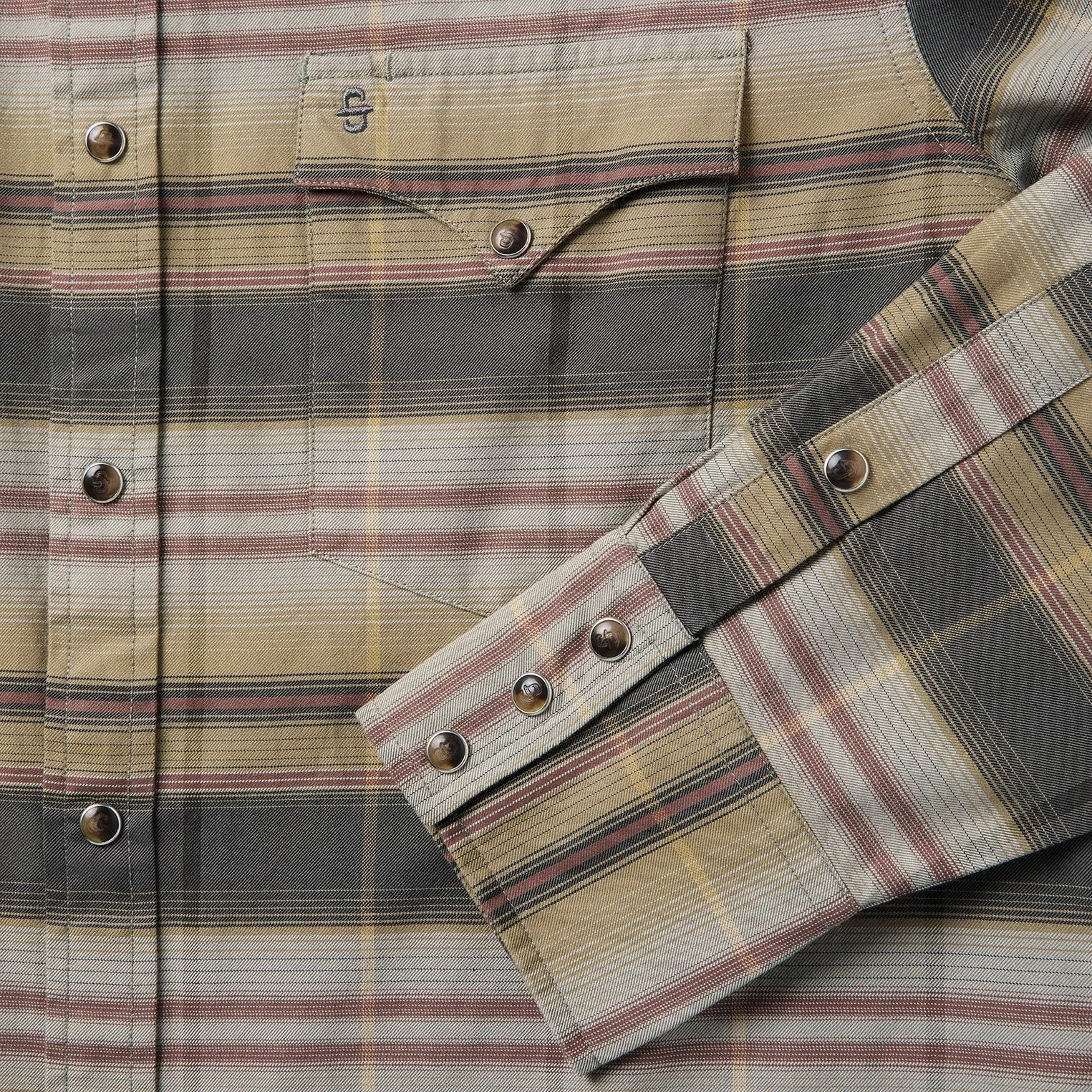 Serape Plaid Western Shirt sold by Stetson product image thumbnail 5