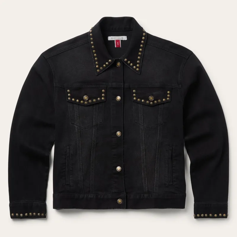 Studded Denim Jacket sold by Stetson