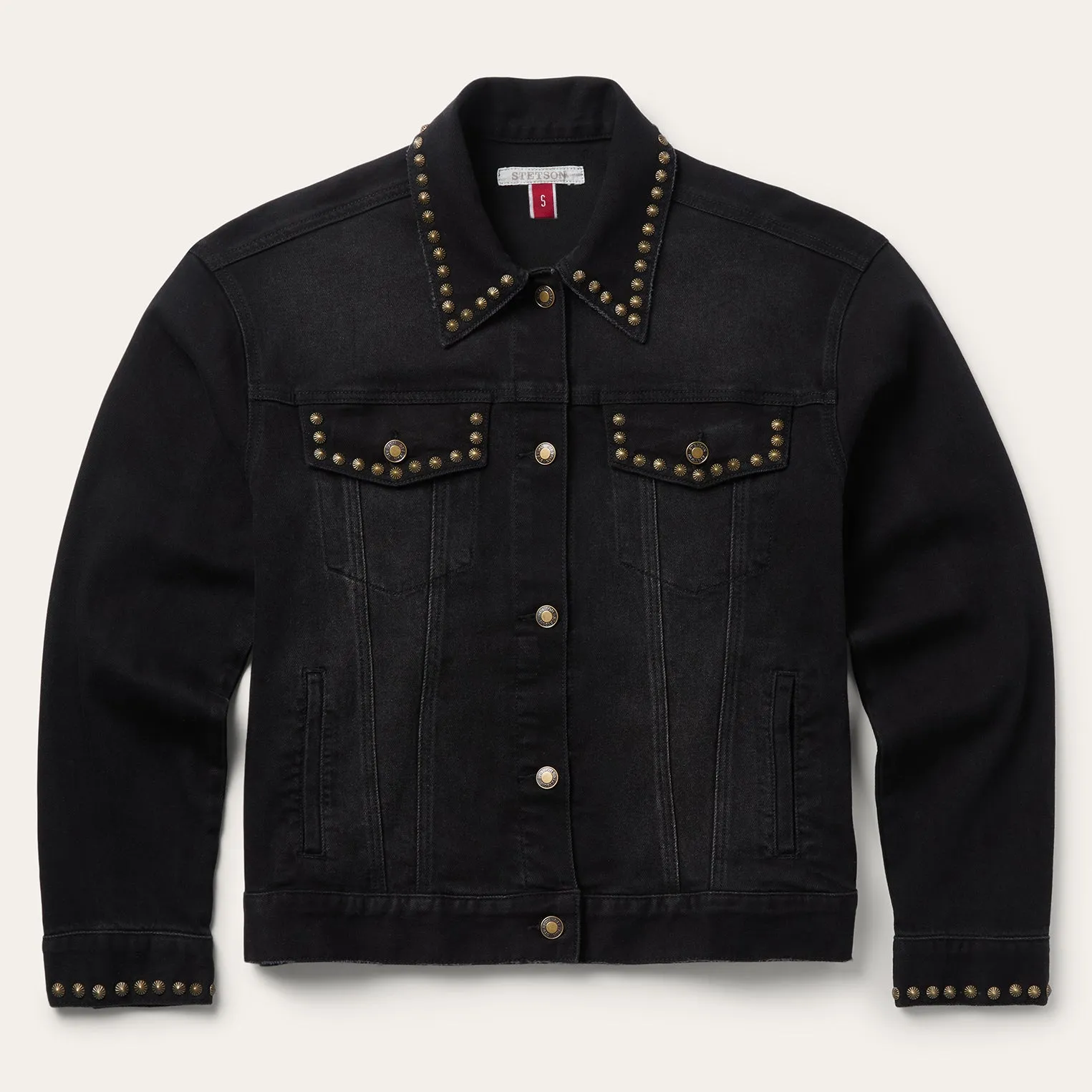Studded Denim Jacket sold by Stetson