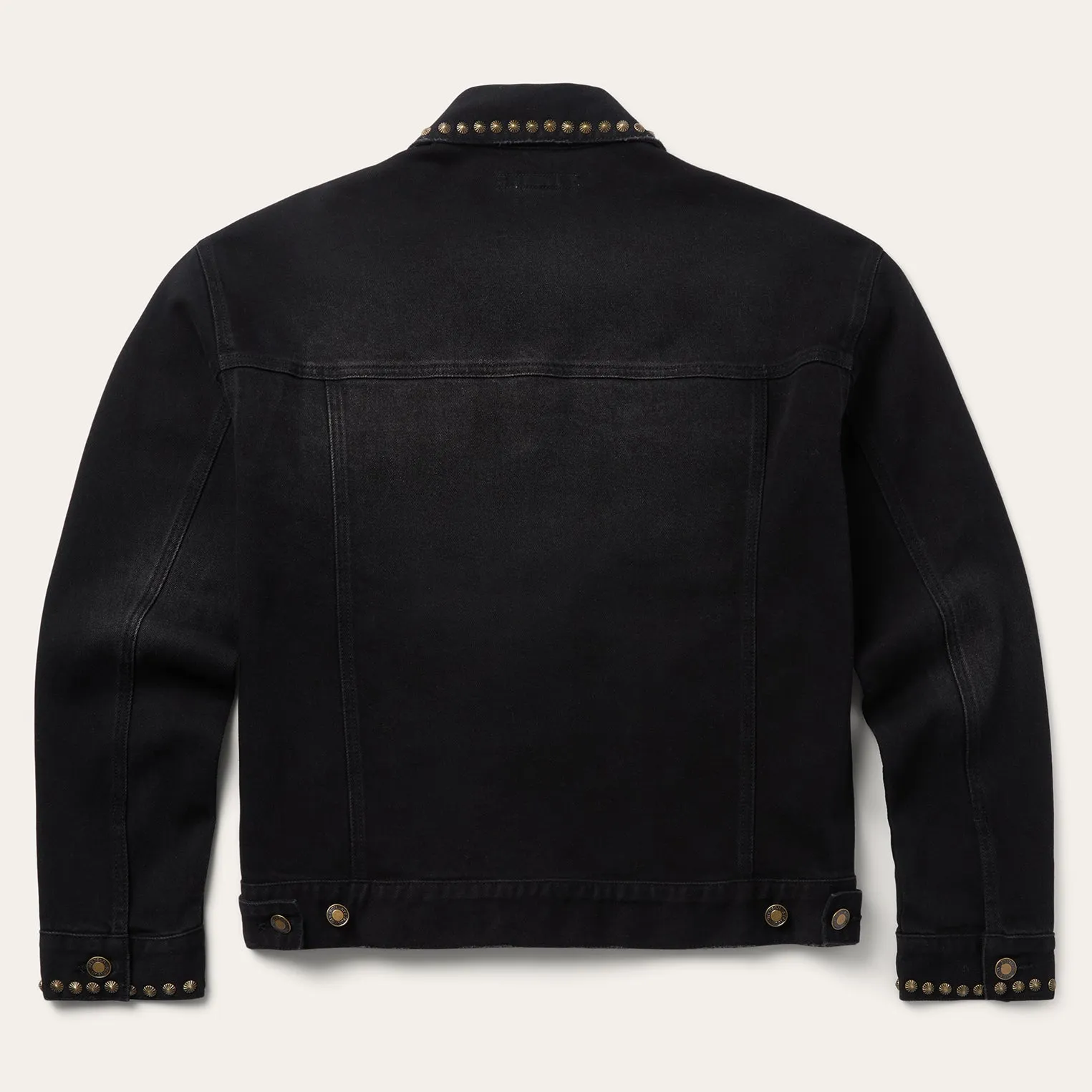 Studded Denim Jacket sold by Stetson product image thumbnail 3
