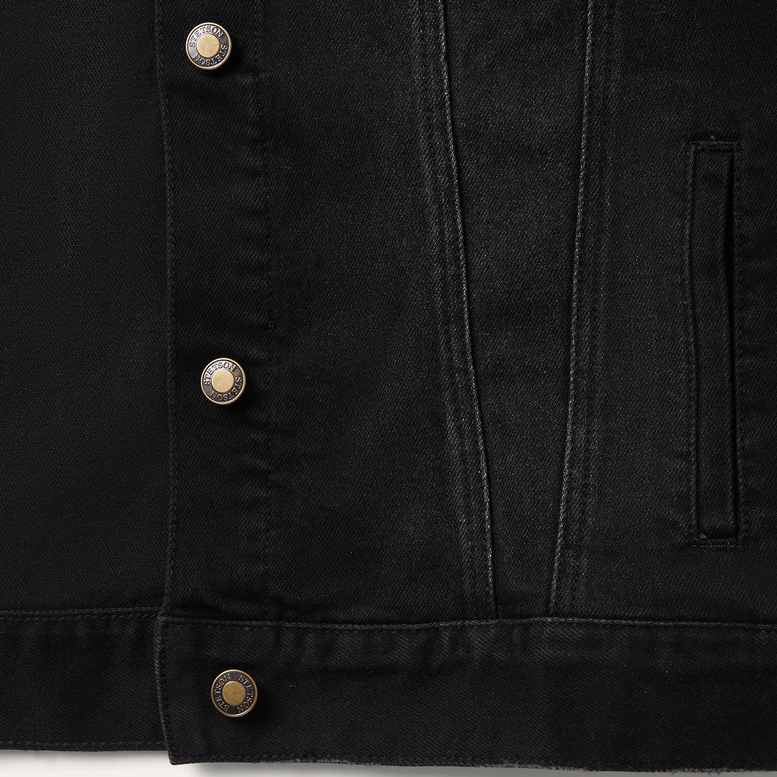 Studded Denim Jacket sold by Stetson product image thumbnail 5