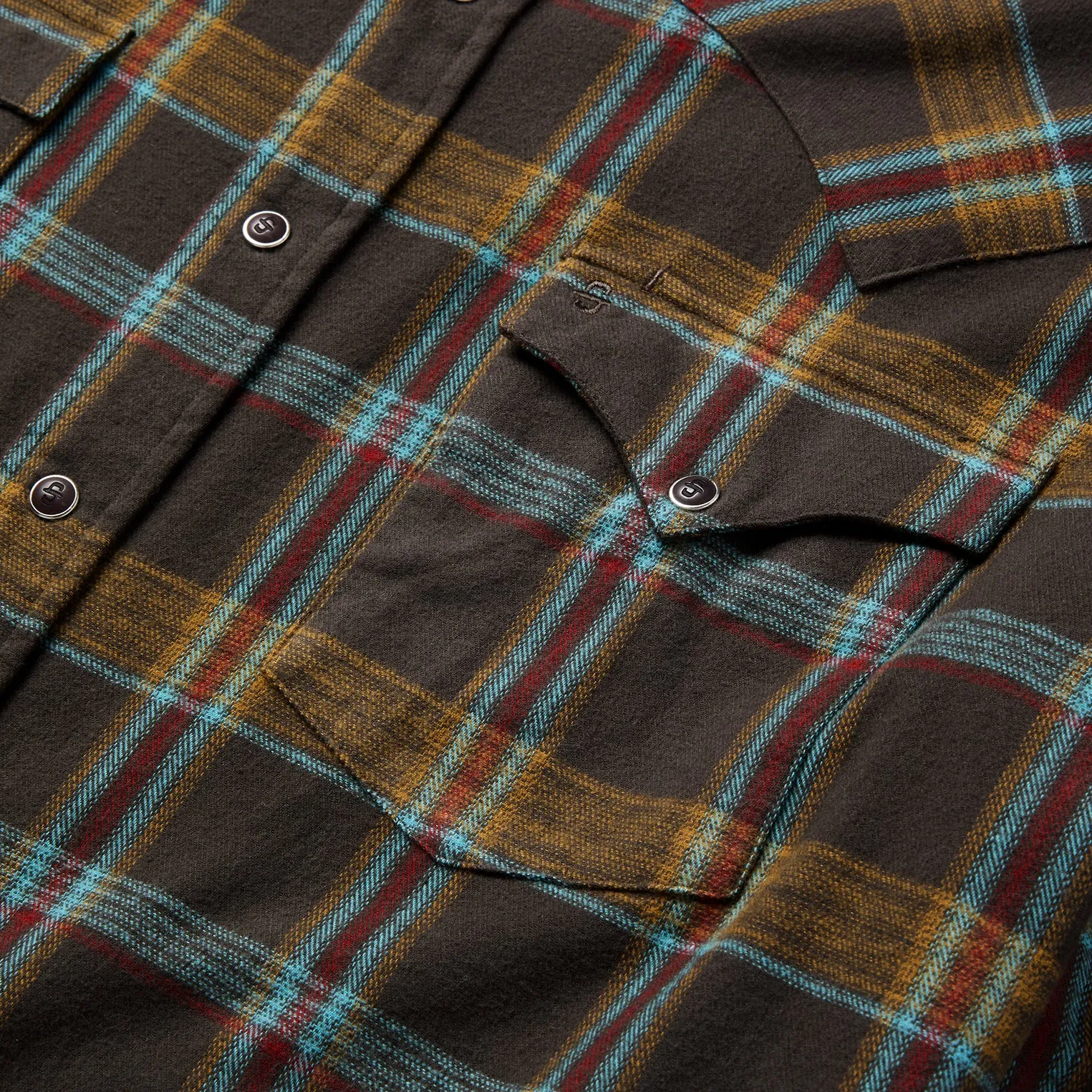 Brushed Twill Plaid Western Shirt sold by Stetson product image thumbnail 4