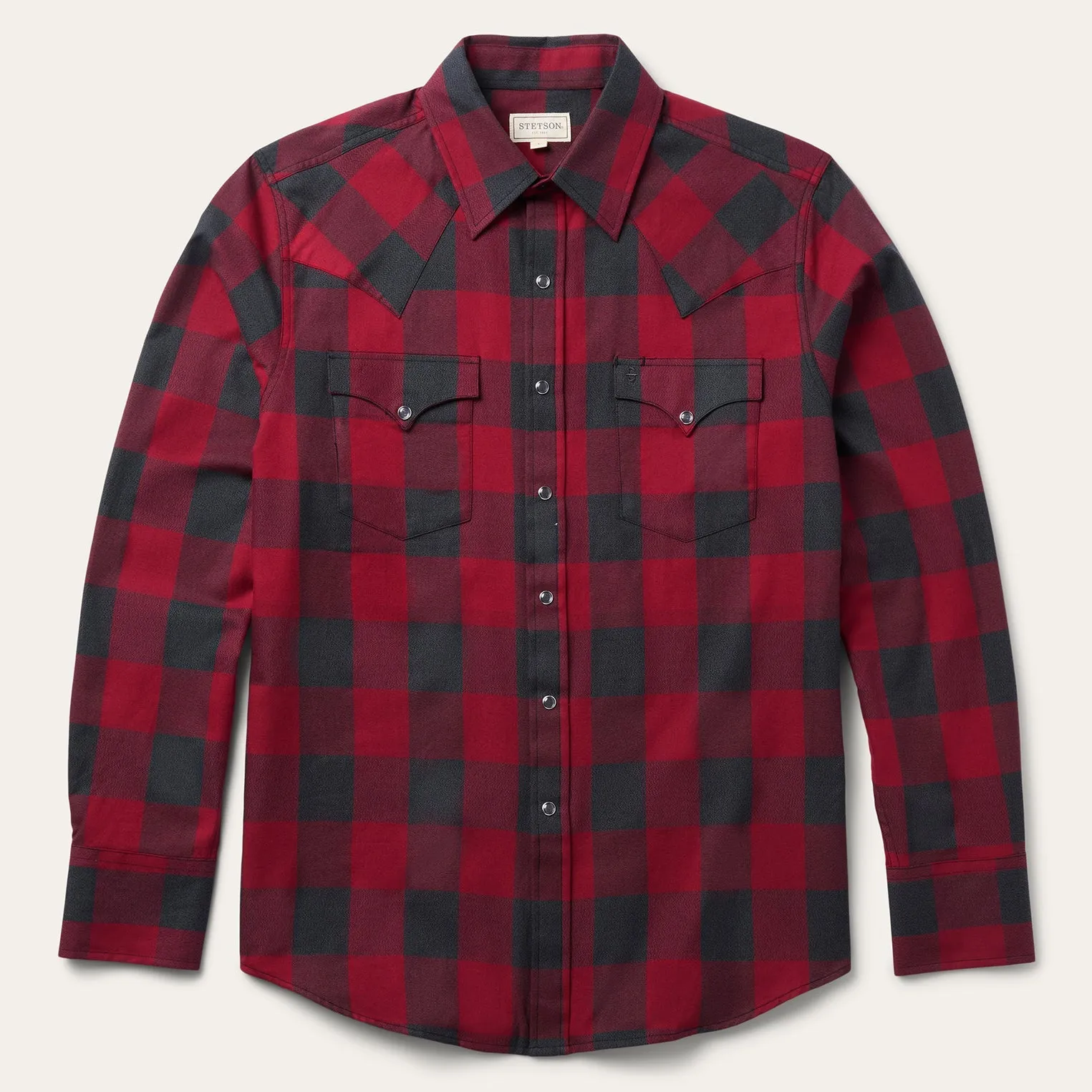 Buffalo Plaid Western Shirt sold by Stetson