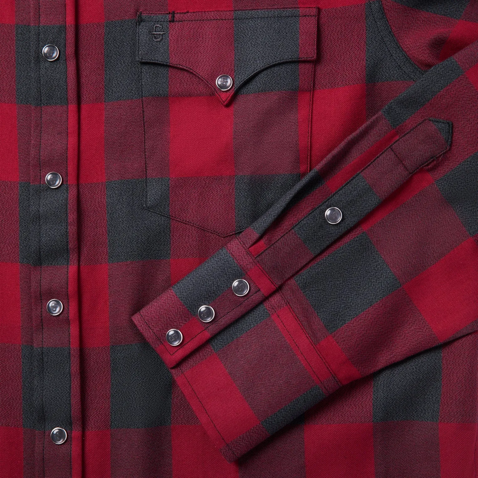 Buffalo Plaid Western Shirt sold by Stetson product image thumbnail 5