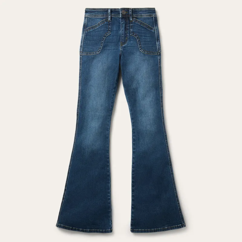 921 High Waist Flare Fit Jean made by Stetson