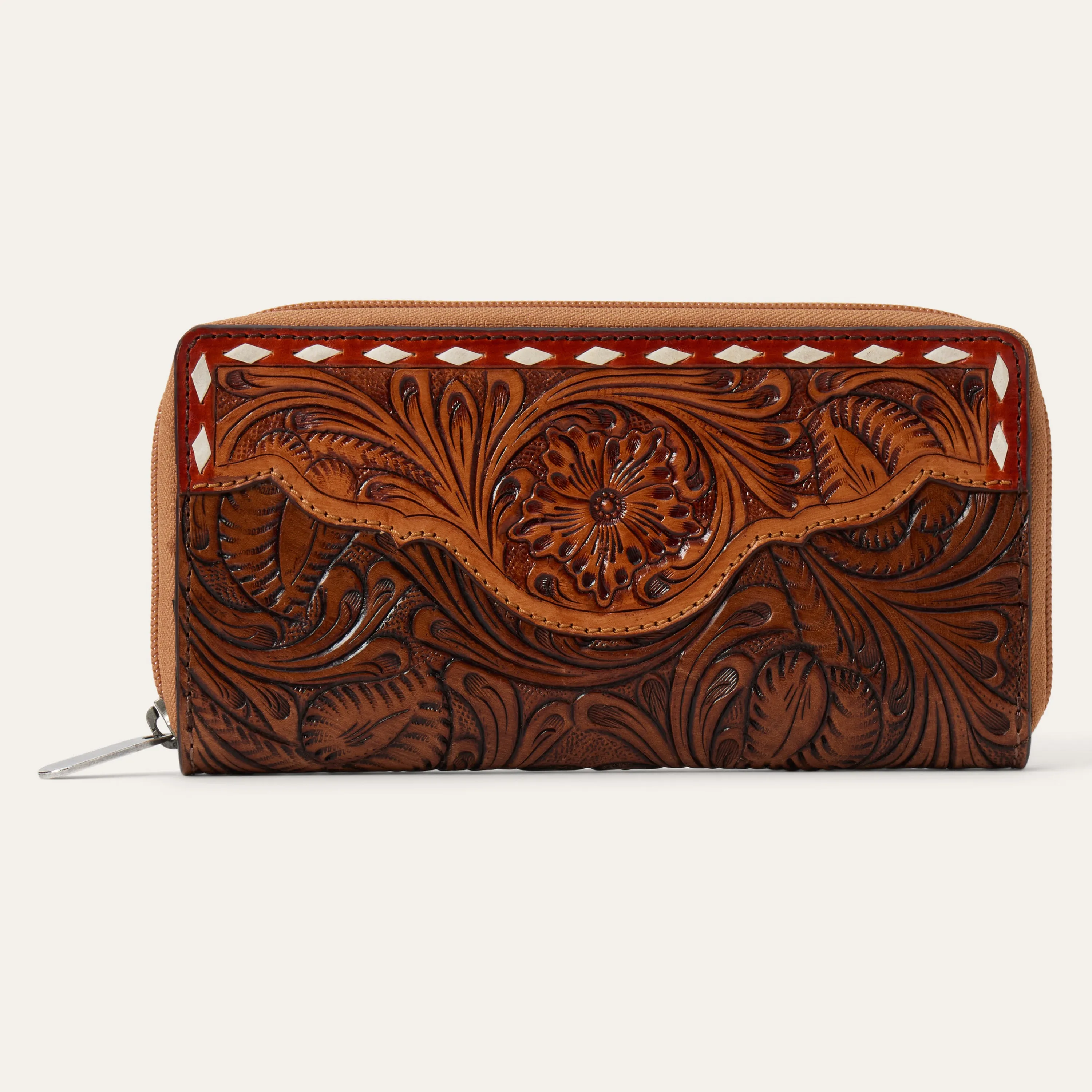 Tooled Zip Wallet sold by Stetson product image thumbnail 2