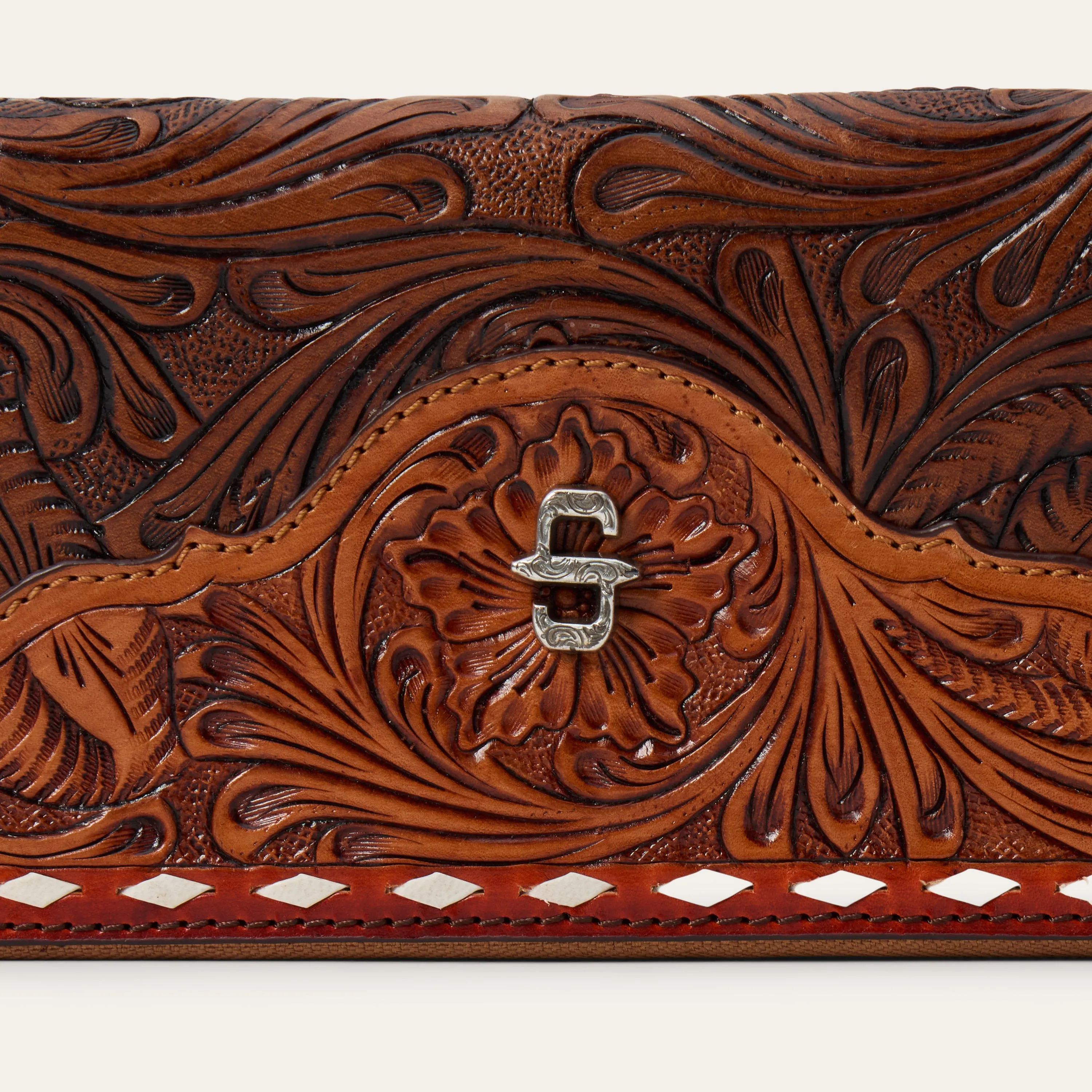 Tooled Zip Wallet sold by Stetson product image thumbnail 3