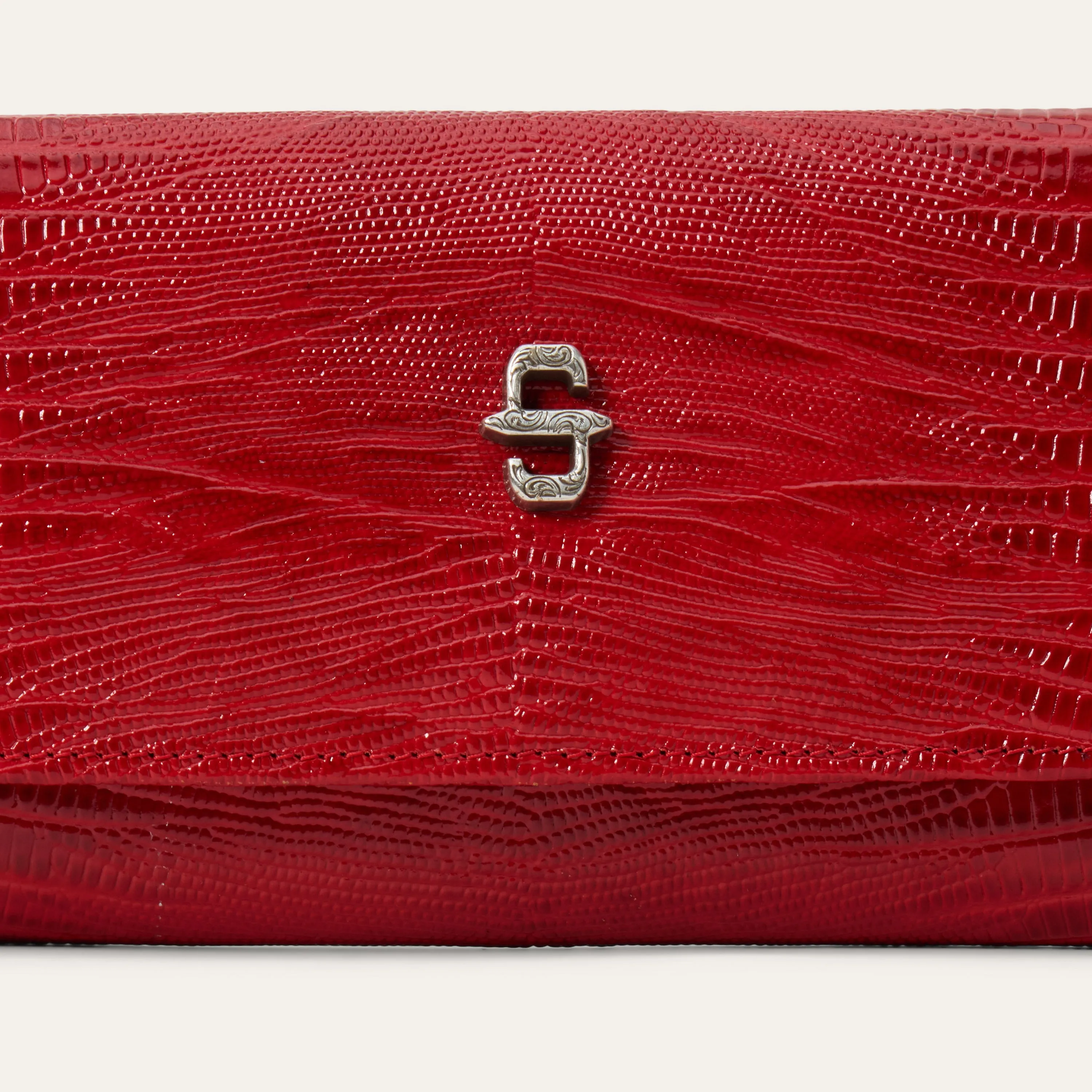 Lizard Embossed Front Flap Wallet sold by Stetson product image thumbnail 4