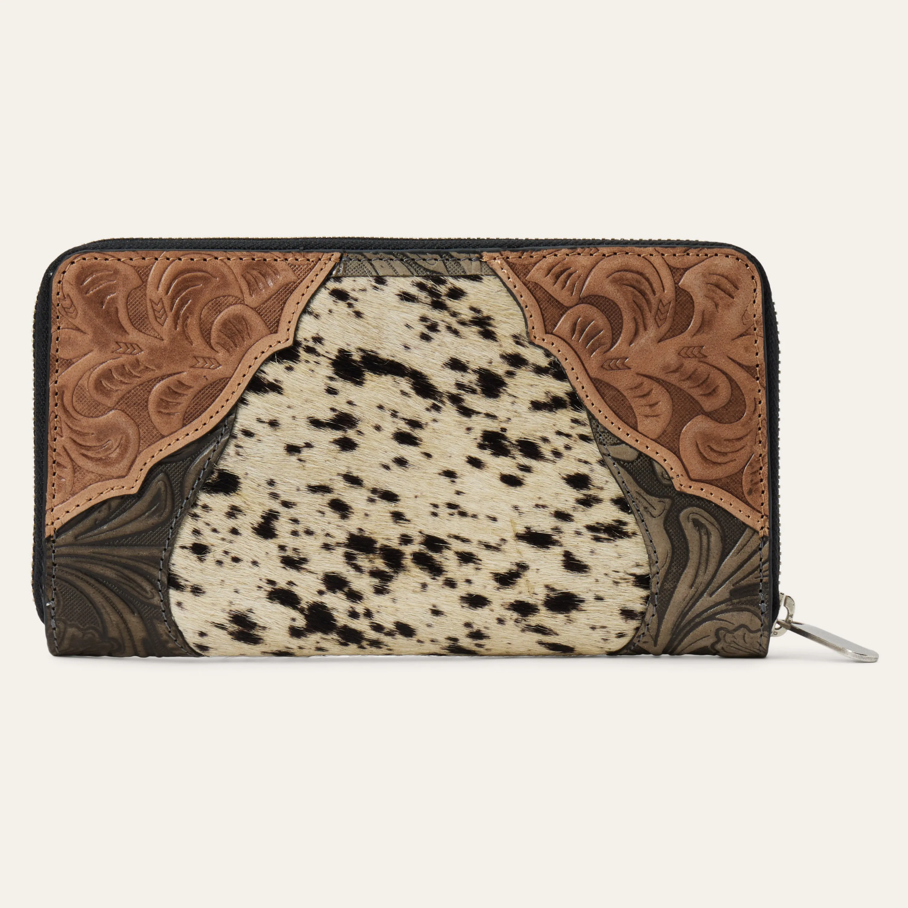 Hair-On-Hide Tooled Zip Wallet sold by Stetson product image thumbnail 2