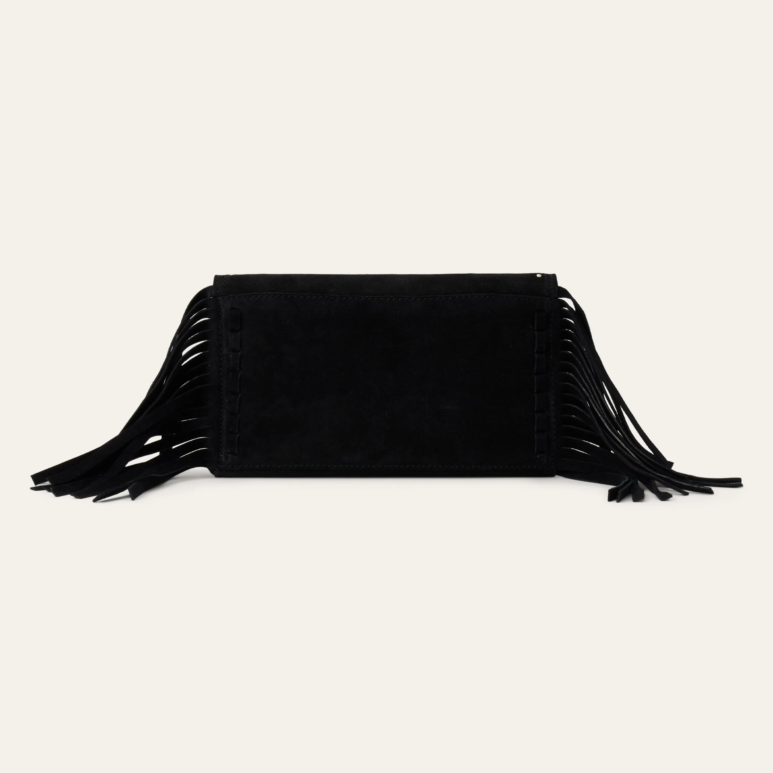 Spiral Suede Fringed Clutch sold by Stetson product image thumbnail 2