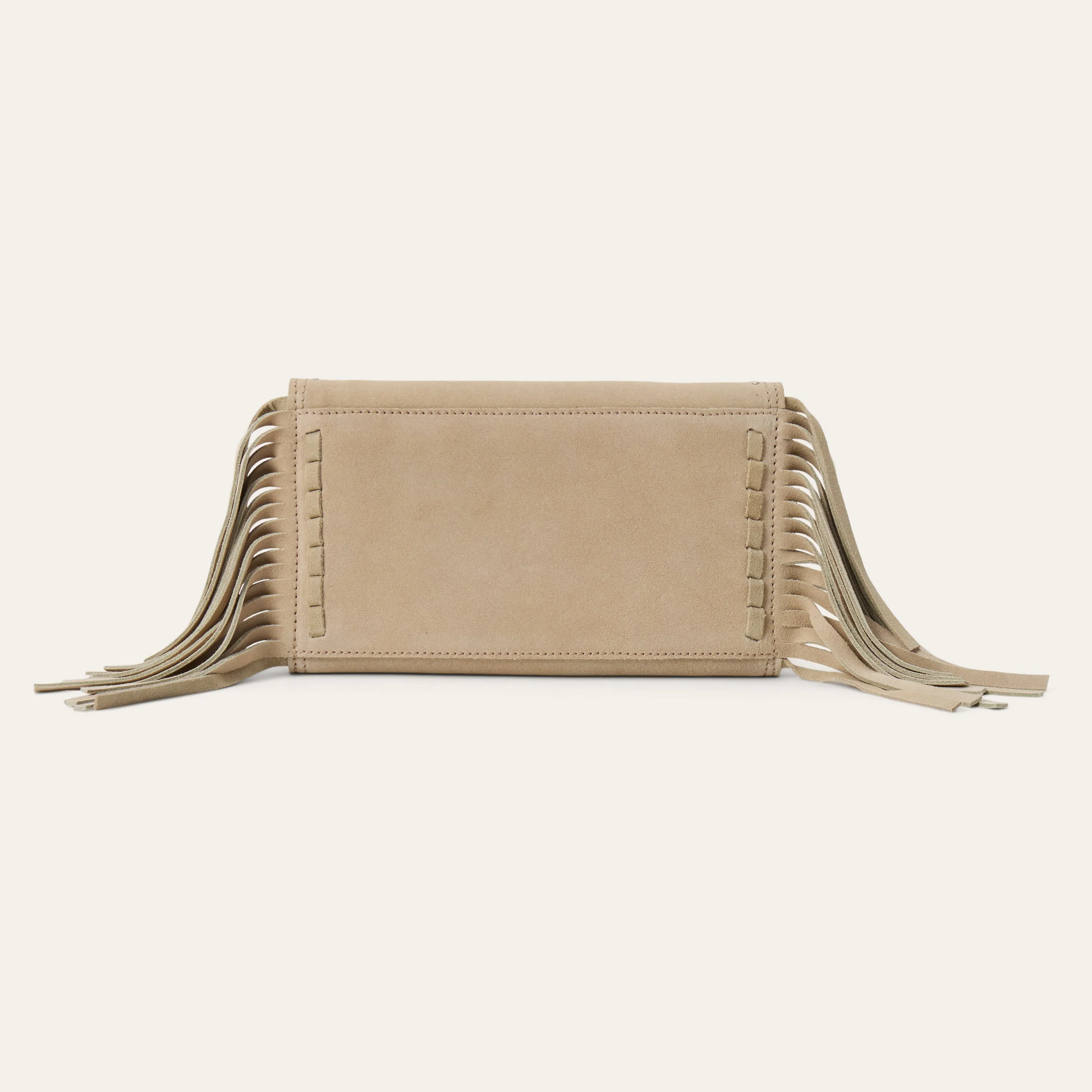 Spiral Suede Fringed Clutch sold by Stetson product image thumbnail 2