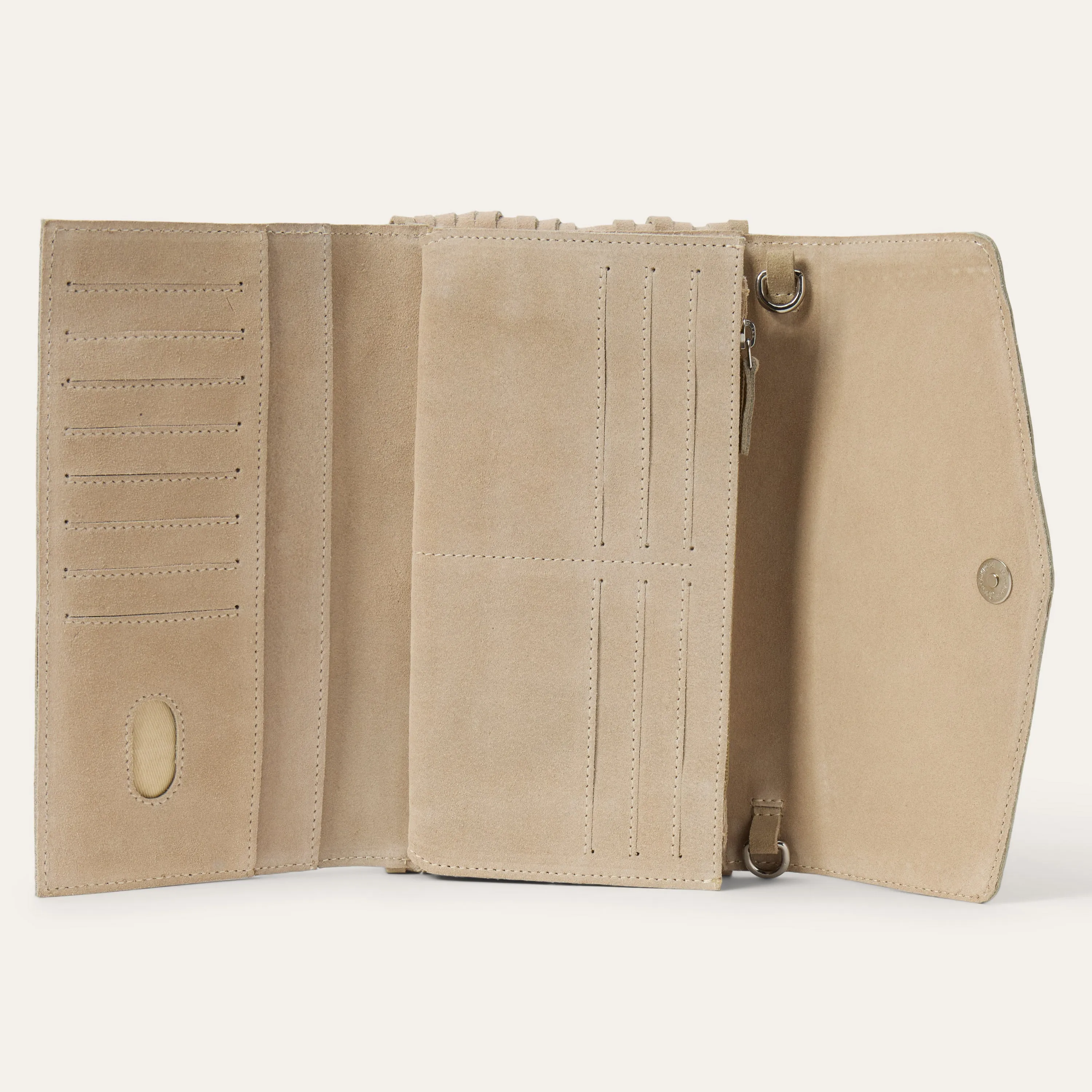 Spiral Suede Fringed Clutch sold by Stetson product image thumbnail 4