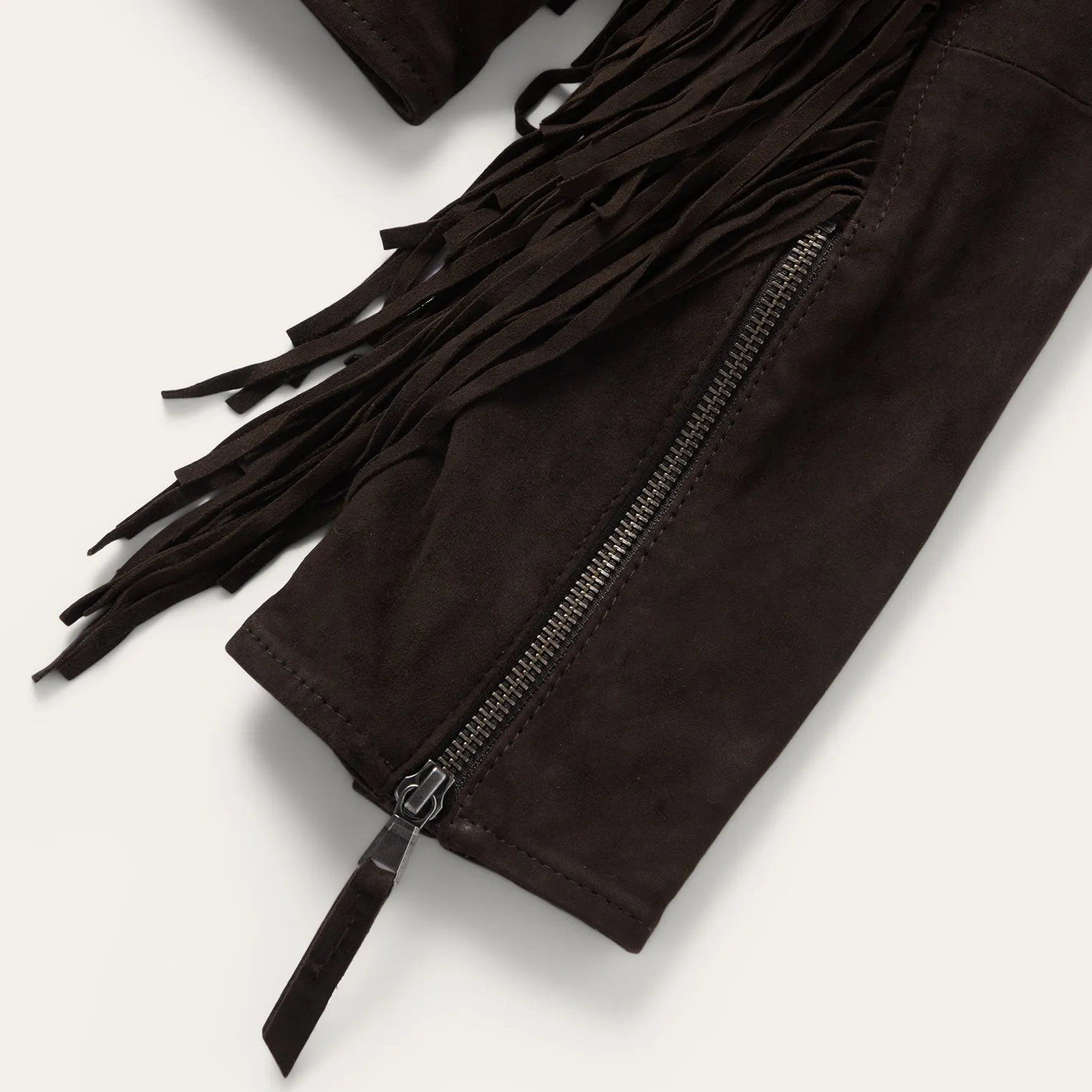 Suede Fringe Motorcycle Jacket sold by Stetson product image thumbnail 5