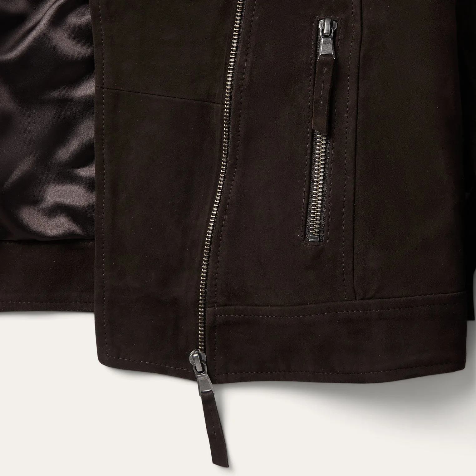 Suede Fringe Motorcycle Jacket sold by Stetson product image thumbnail 4