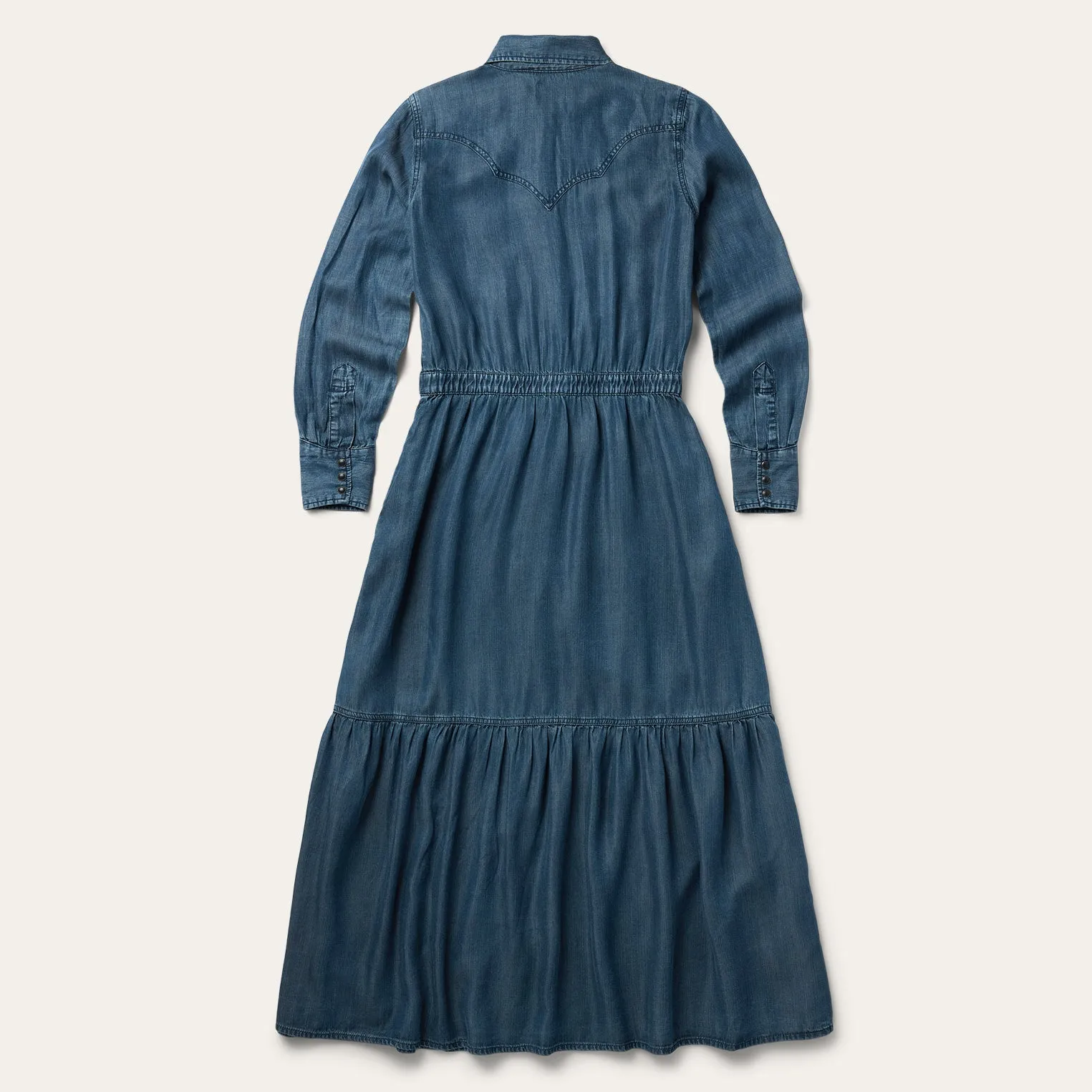 Western Denim Maxi Dress sold by Stetson product image thumbnail 2
