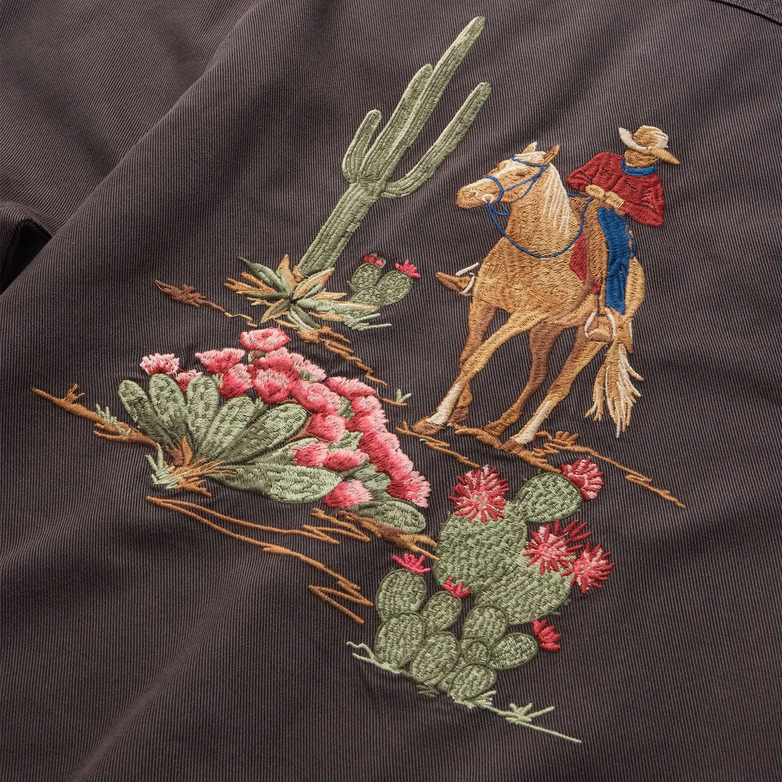 Desert Scene Embroidered Western Shirt sold by Stetson product image thumbnail 4