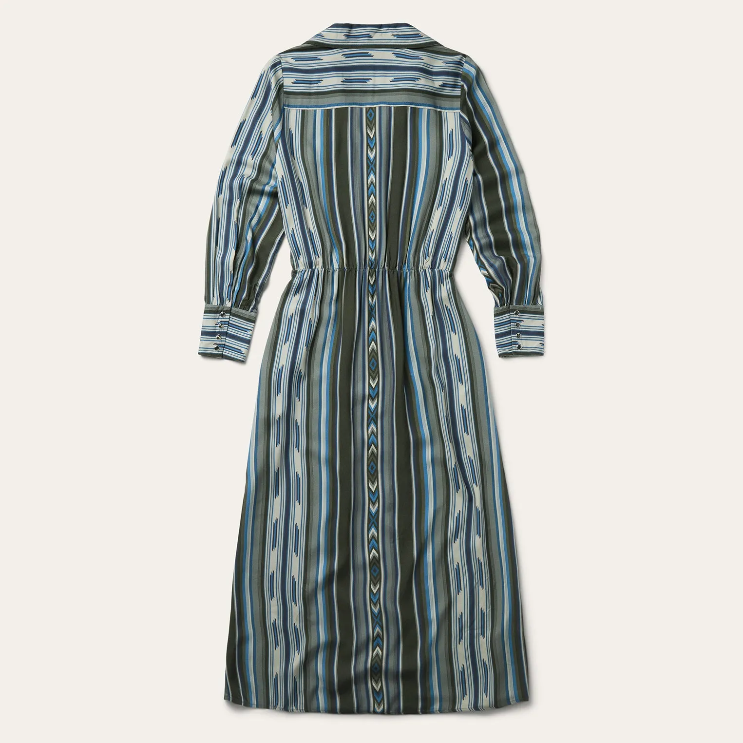 Olive Serape Print Western Dress sold by Stetson product image thumbnail 2