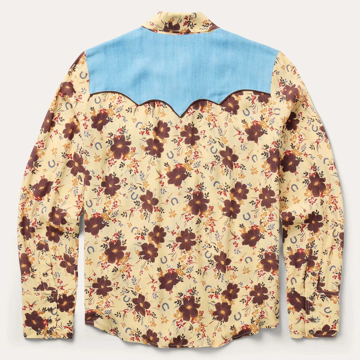 Vintage Floral Print Western Shirt sold by Stetson product image thumbnail 2