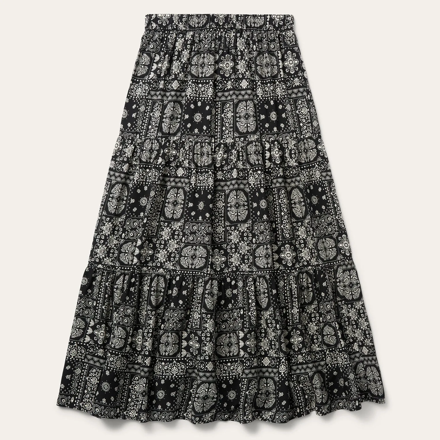 Bandana 3-Tiered Skirt sold by Stetson product image thumbnail 2