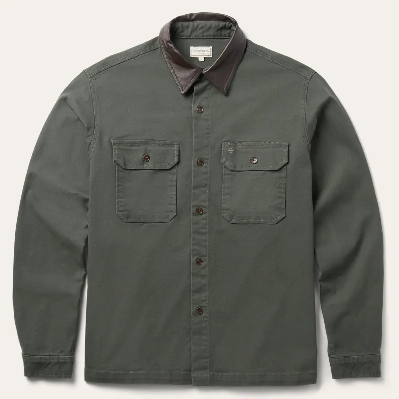Stretch Canvas Jacket sold by Stetson