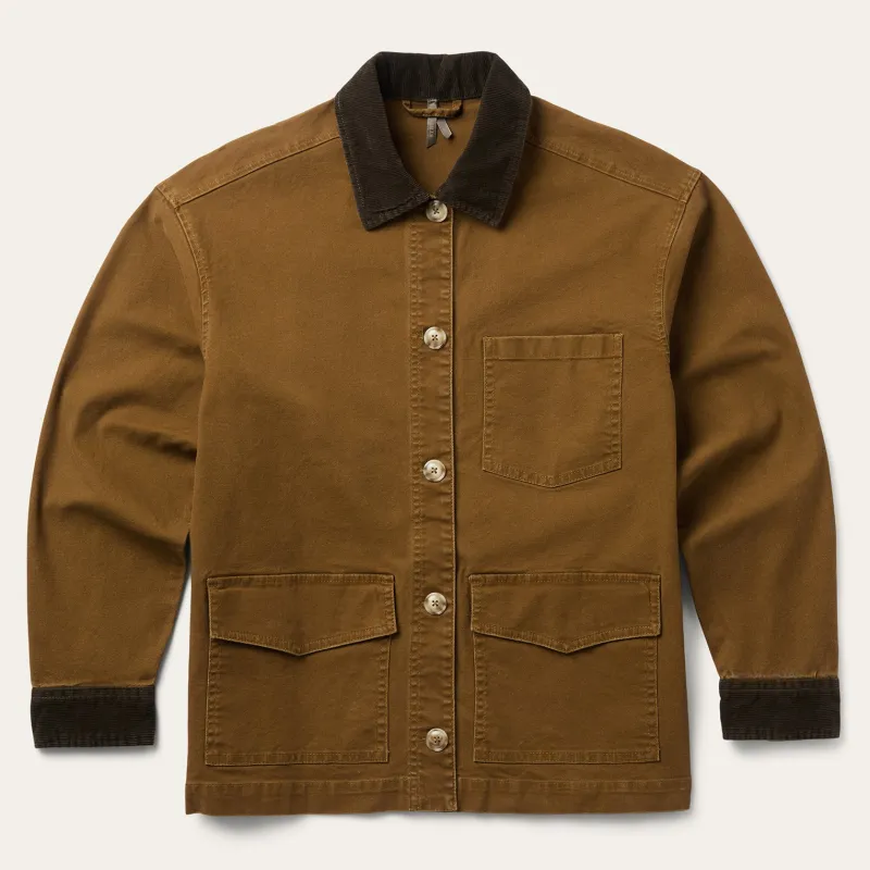 Corduroy Collar Canvas Barn Jacket sold by Stetson