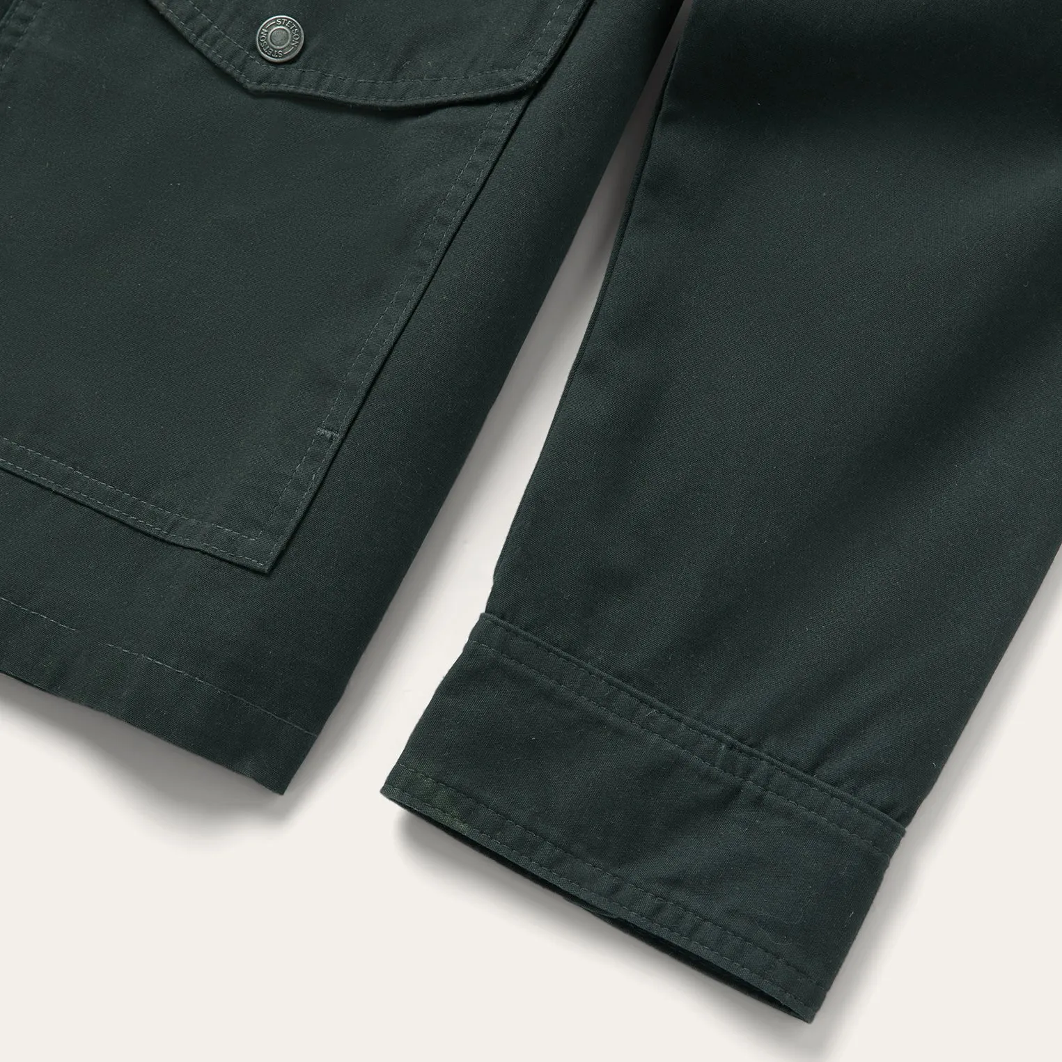 Waxed Canvas Shirt Jacket sold by Stetson product image thumbnail 5